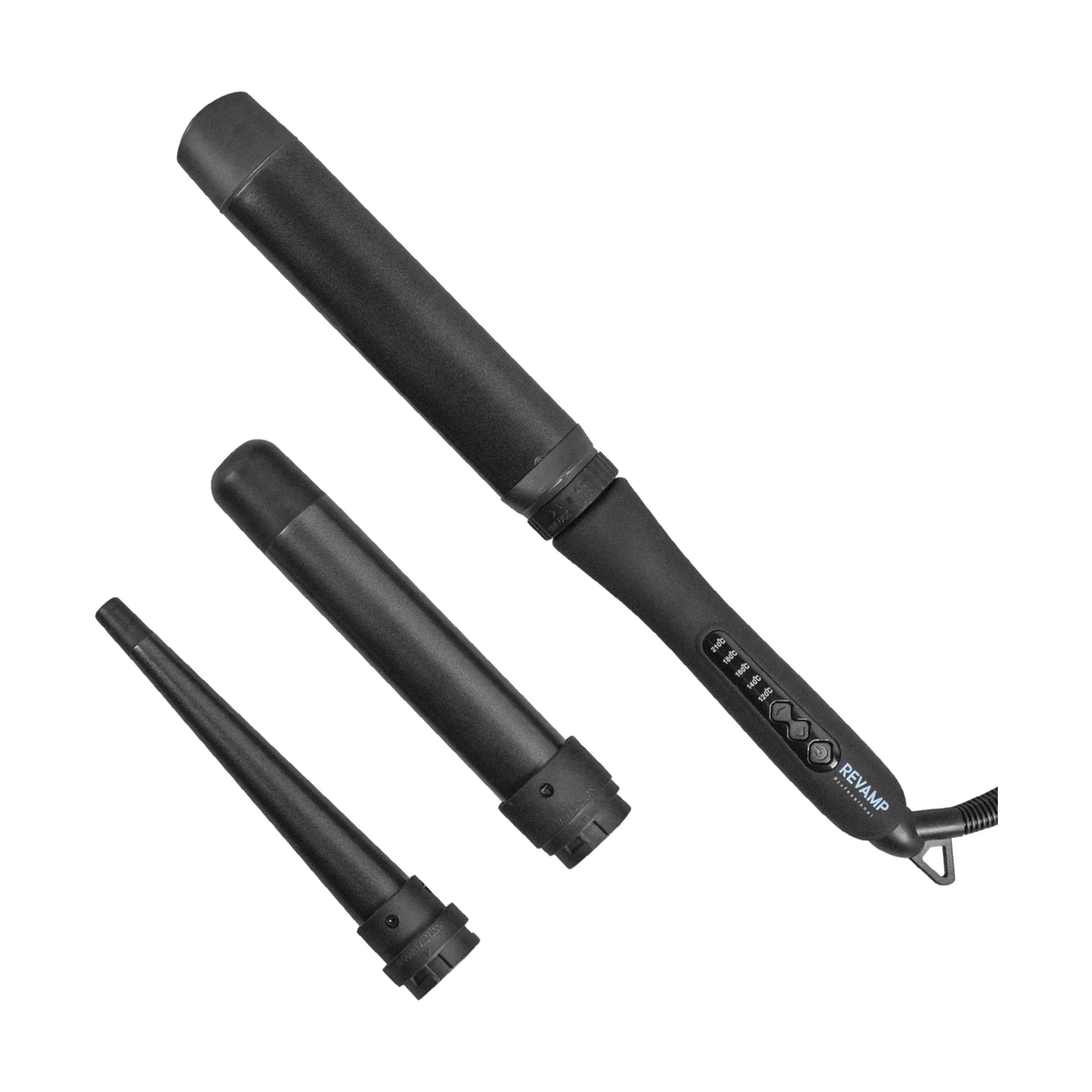 Revamp Krøllejern Multiform Curl & Waves Krøllejern i Sort, 1