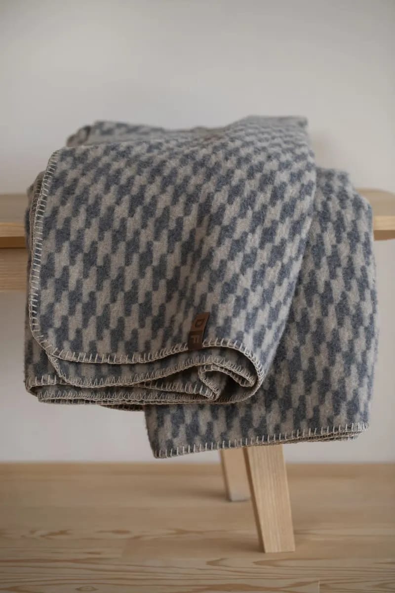 Fusenegger Plaider Merano Plaid i Smoke, 1