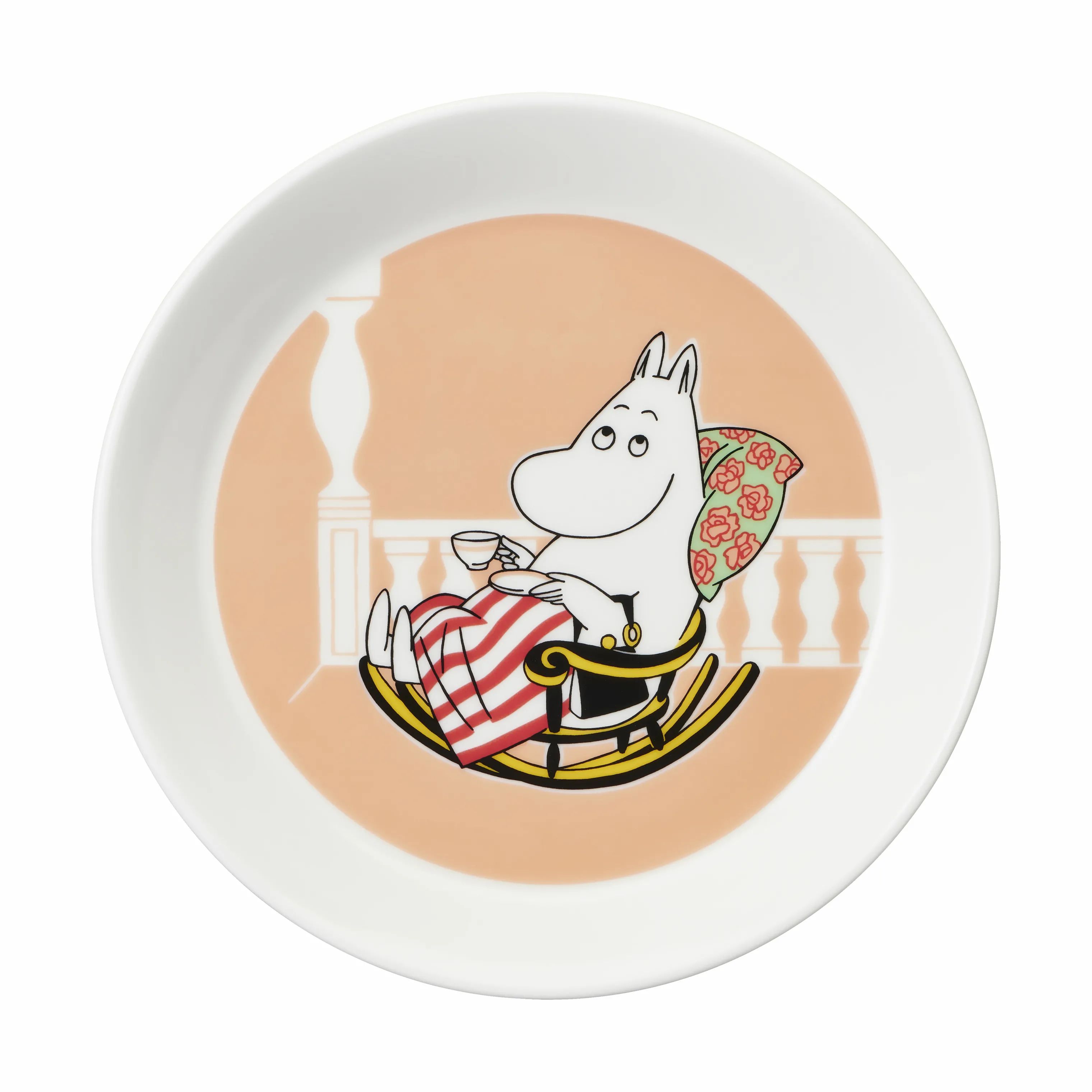 Moomin Arabia Frokosttallerkener Ferieklar Tallerken - Mumimor i Marmelade Mumi, 1