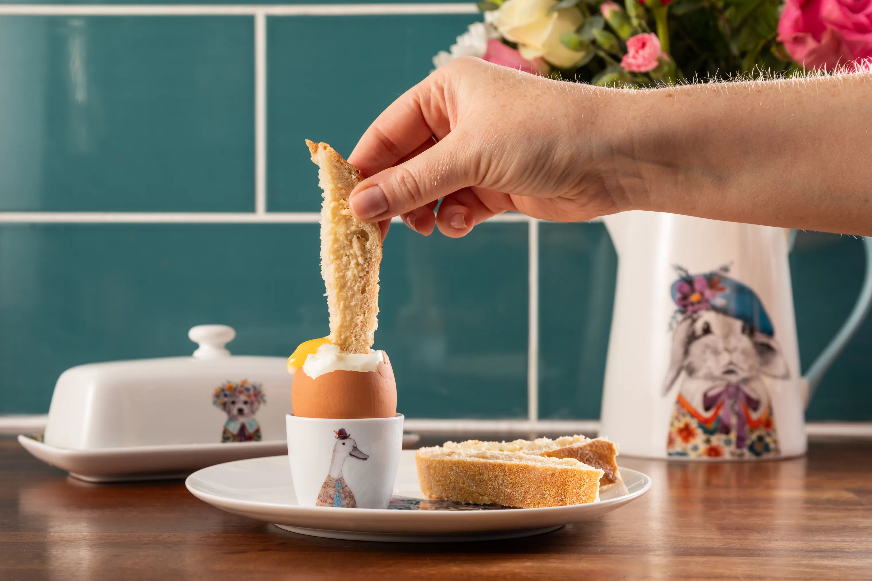 Mikasa Æggebægere Tipperley Hill Tipperleyhill Æggebæger - 2 stk. i and, 5