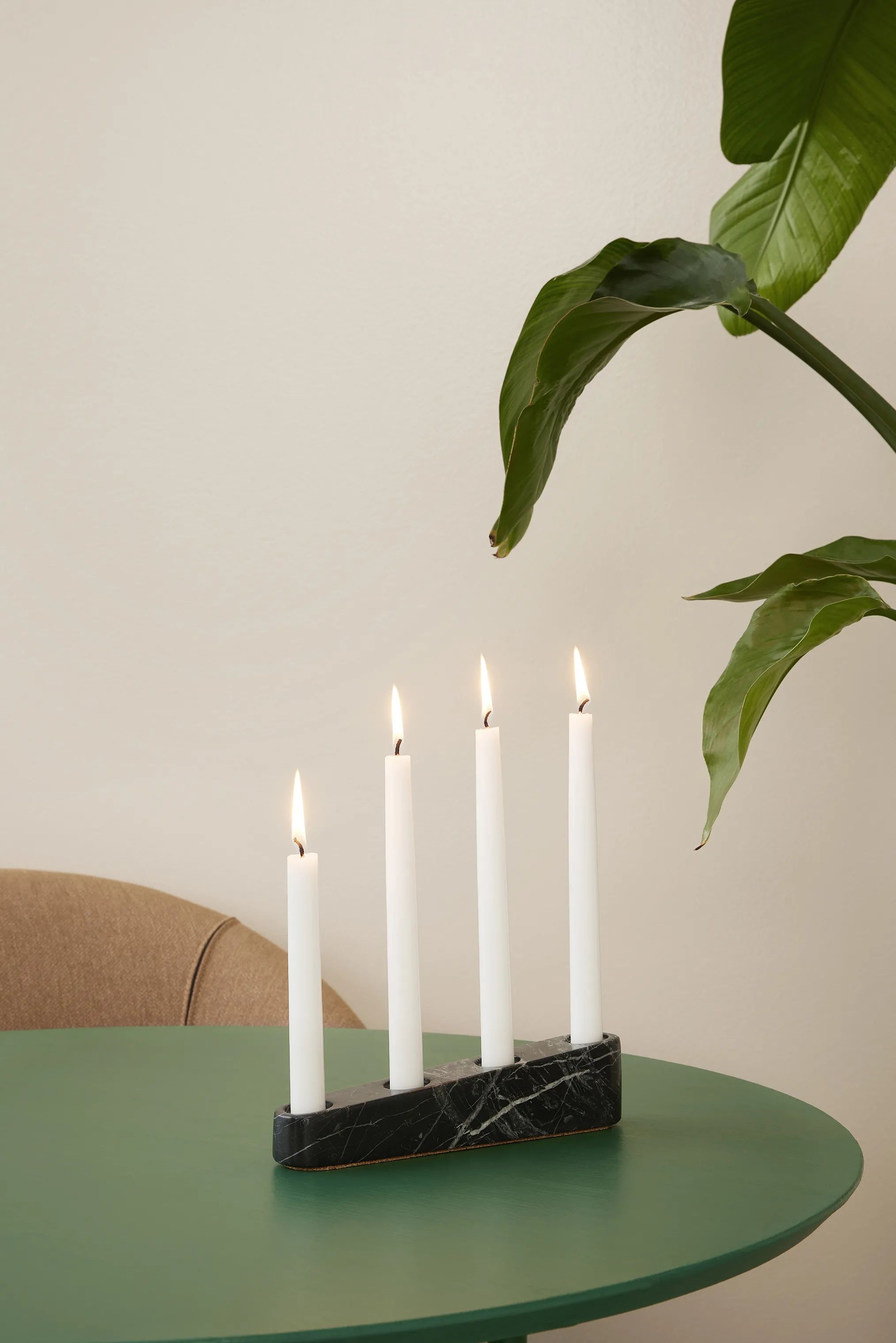 Spring Copenhagen Kronelysestage Ilta Lysestage i Sort, 2