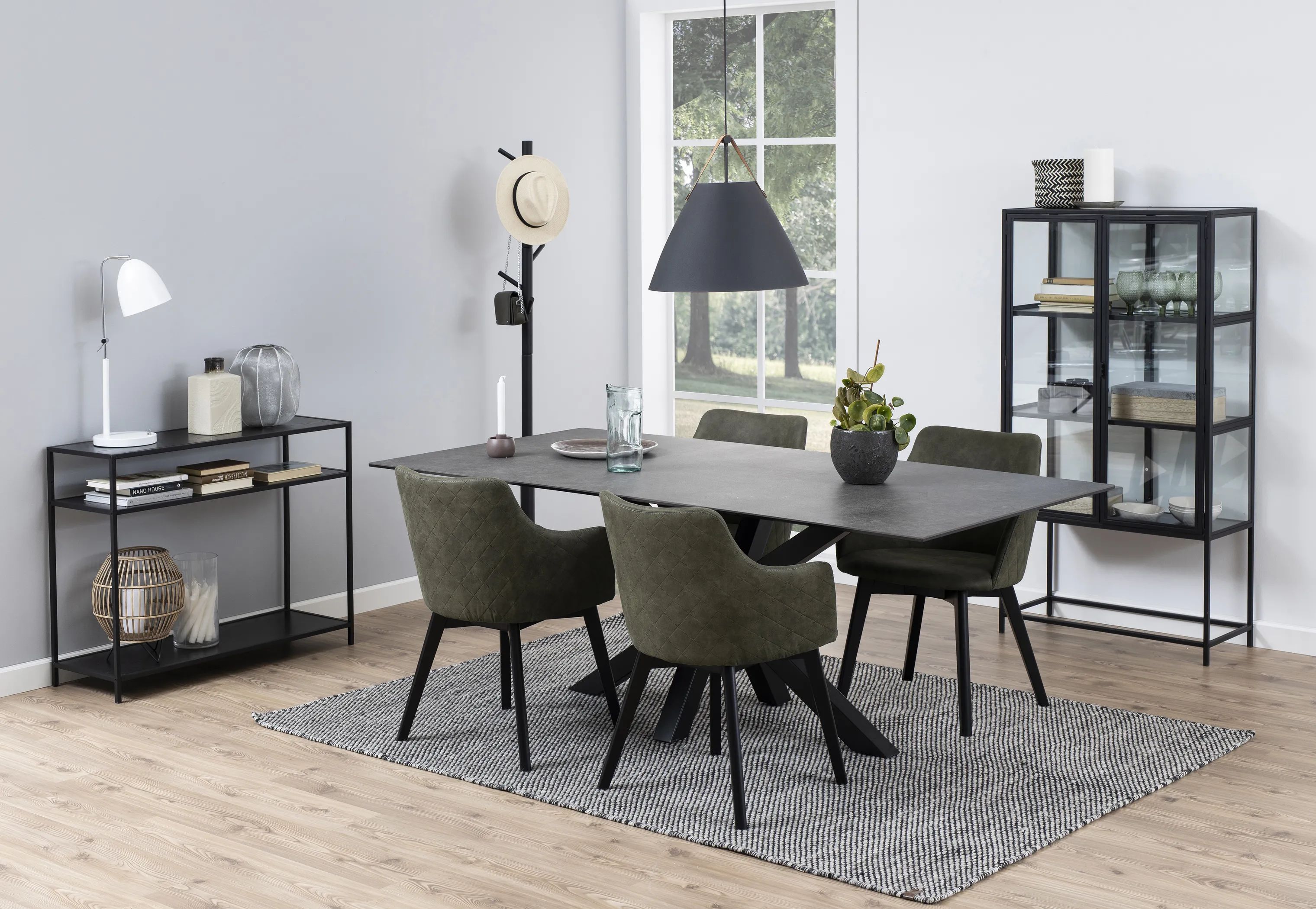 CASA Living Sideborde Seaford Konsolbord i Sort, 2
