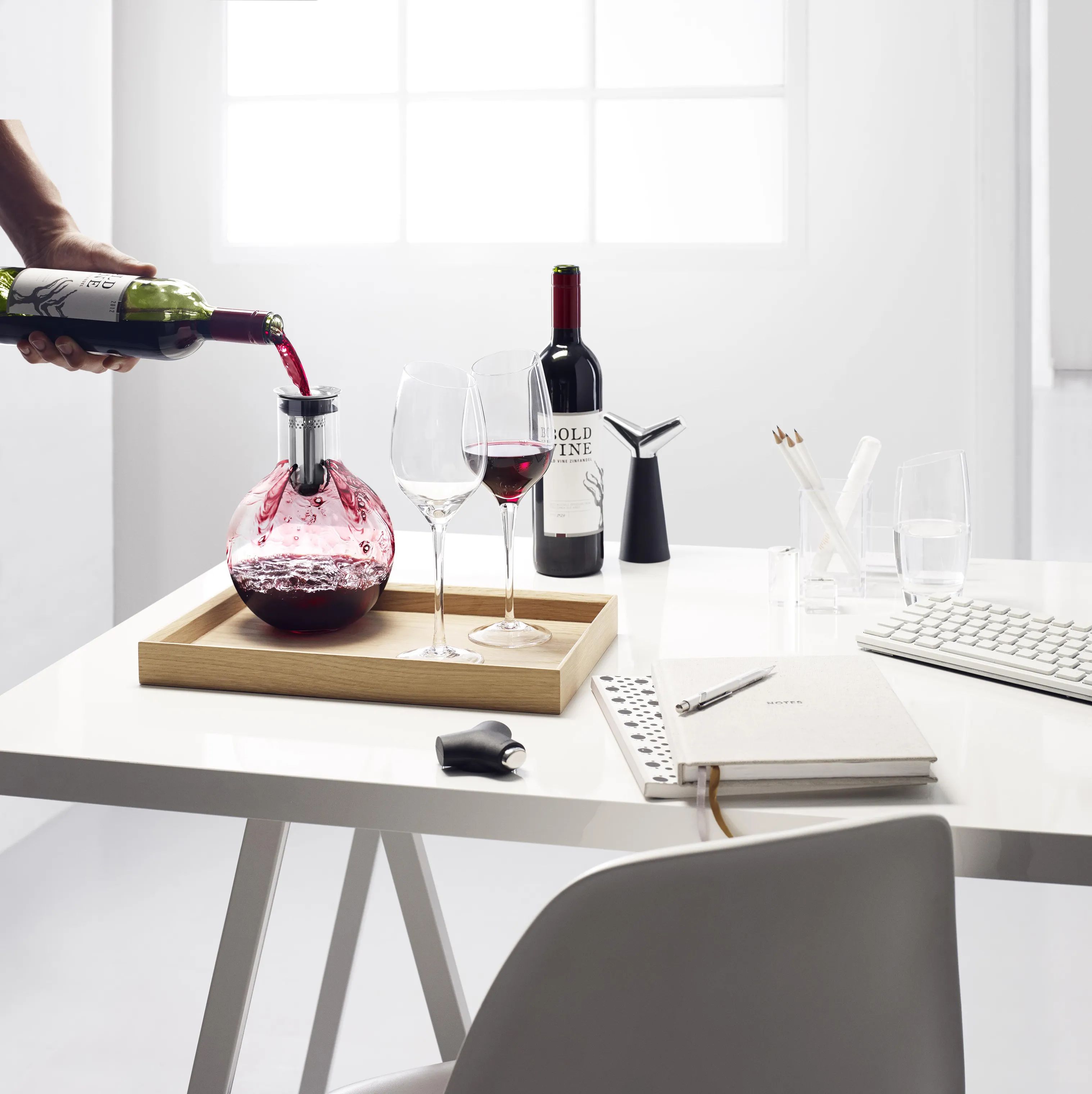 Eva Solo Rødvinsglas Bordeauxglas i Klar, 39 cl, 2