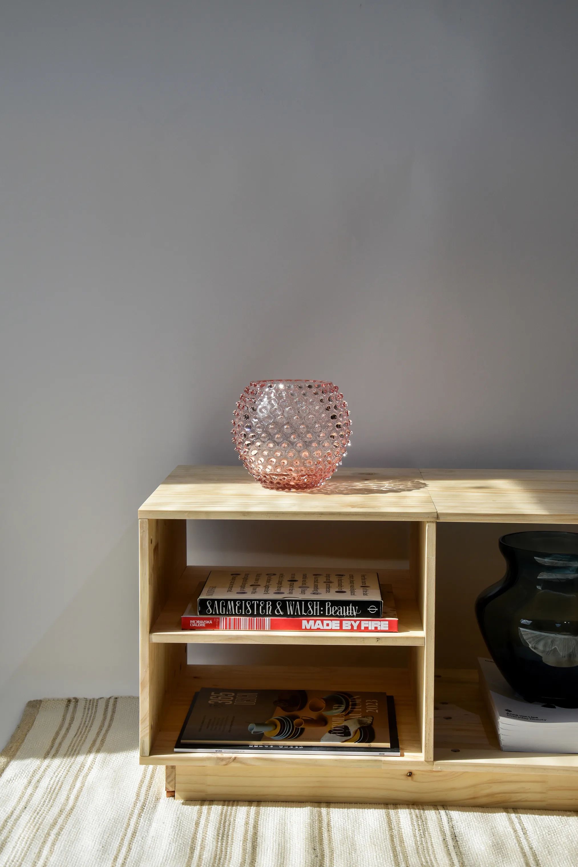 Anna von Lipa Vaser Hobnail Vase i Lyserød, 18 cm, 2
