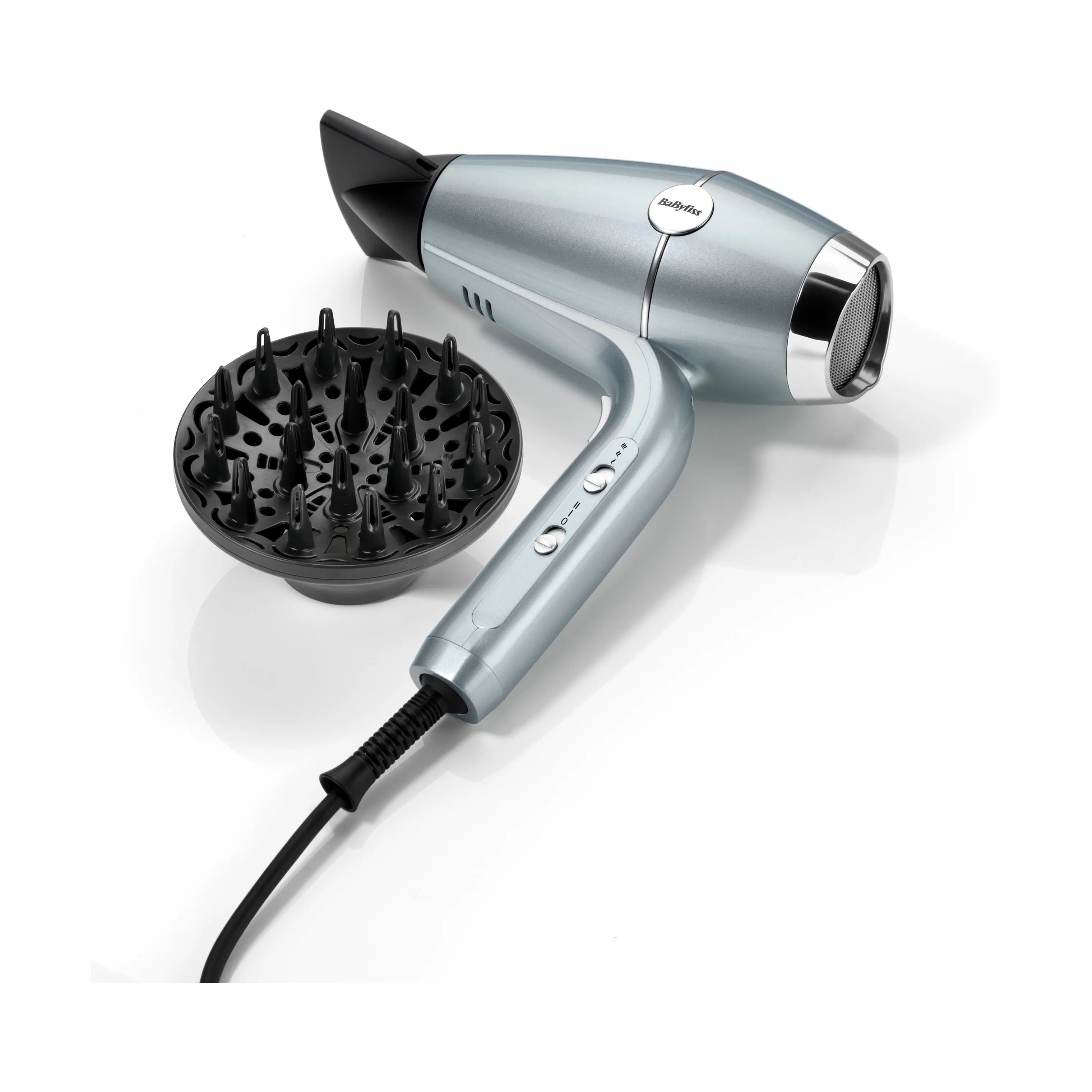 BaByliss Hårtørrere Hydro Fusion Hårtørrer i Blå, 4