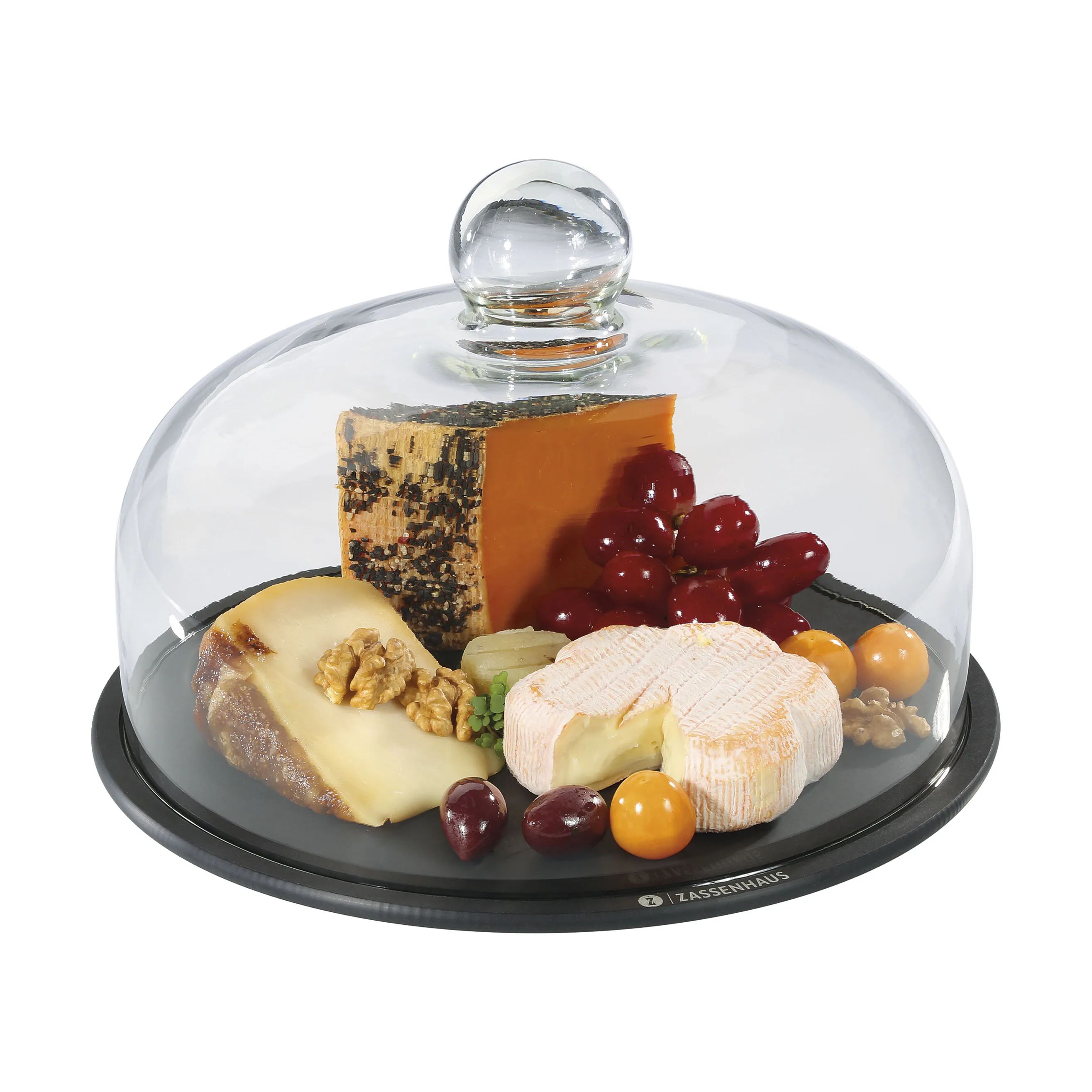 Zassenhaus Serveringsfade Osteklokke i 28 cm, 3