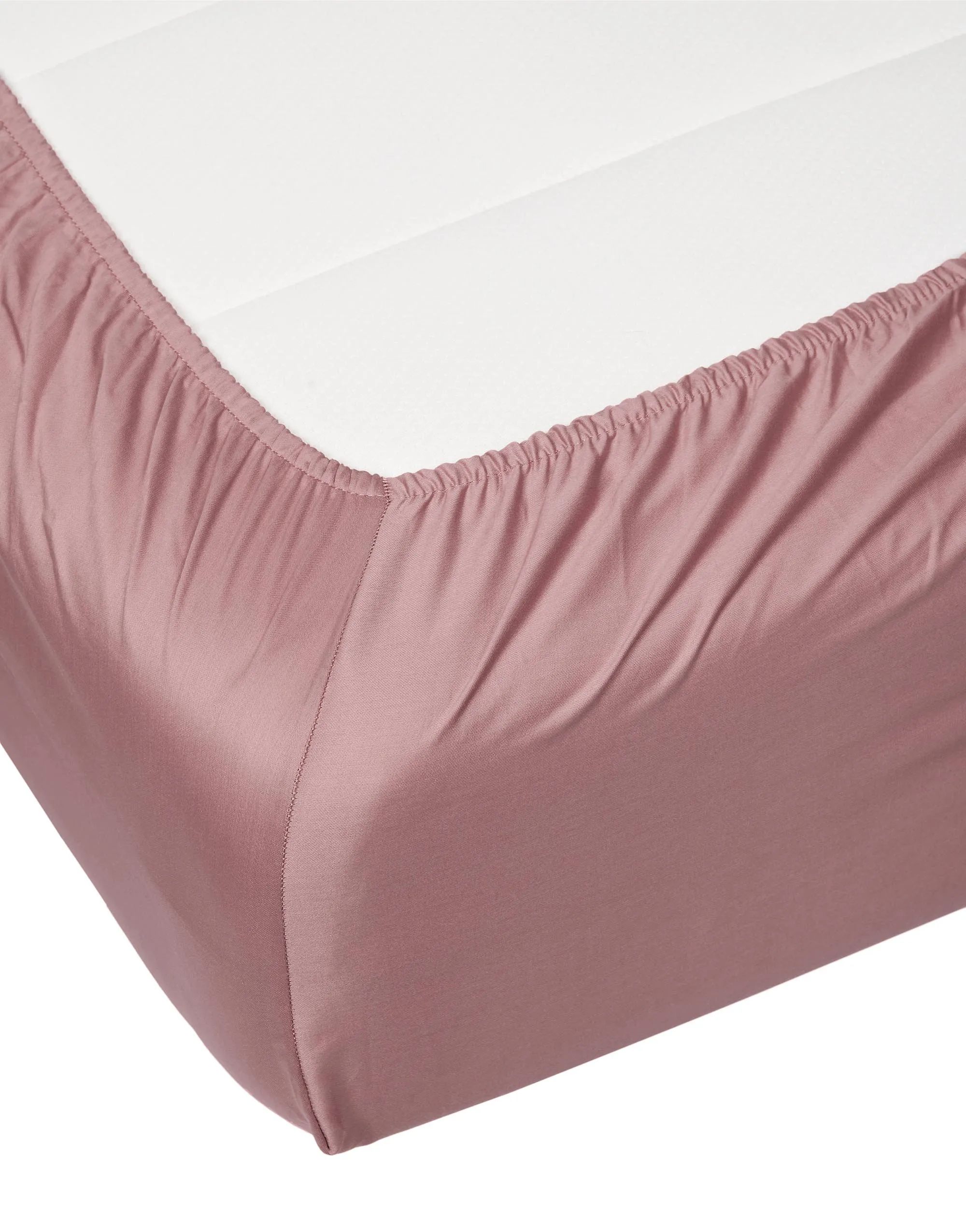 Essenza Lagner Satin Boxlagen i Wood Rose , B140 x L200 cm, 4