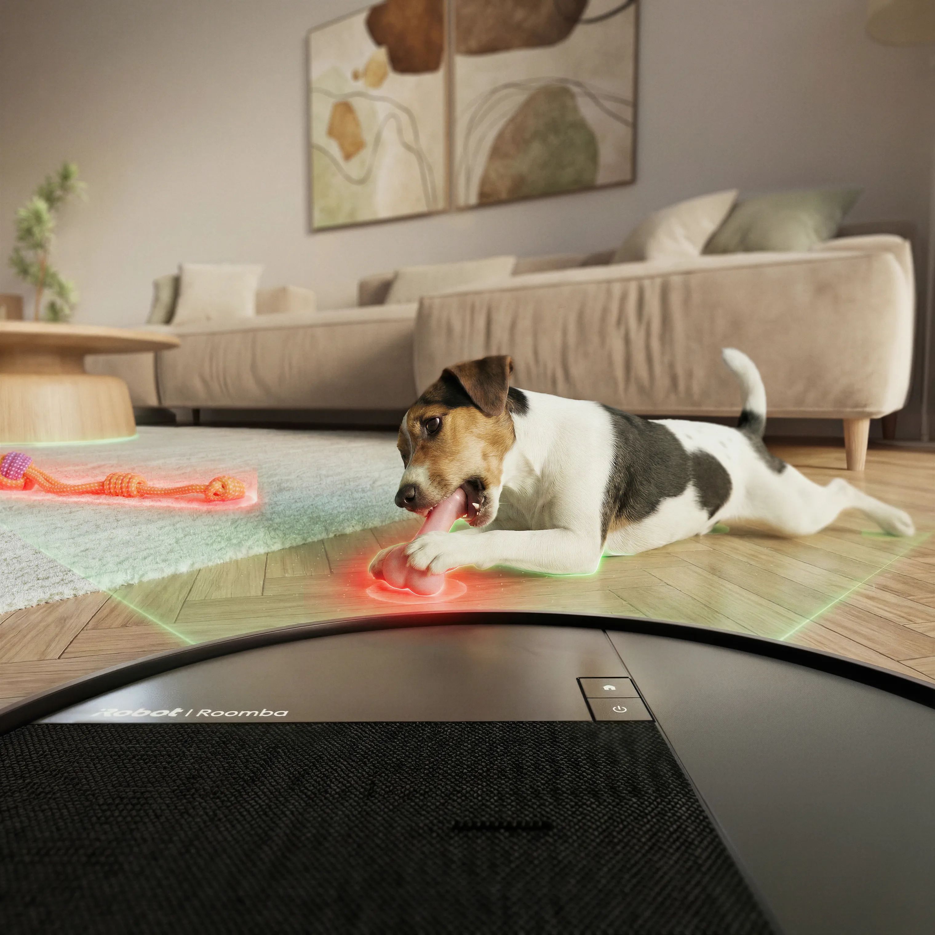 iRobot Robotstøvsugere Roomba Combo Robotstøvsuger 415 i Sort, 5