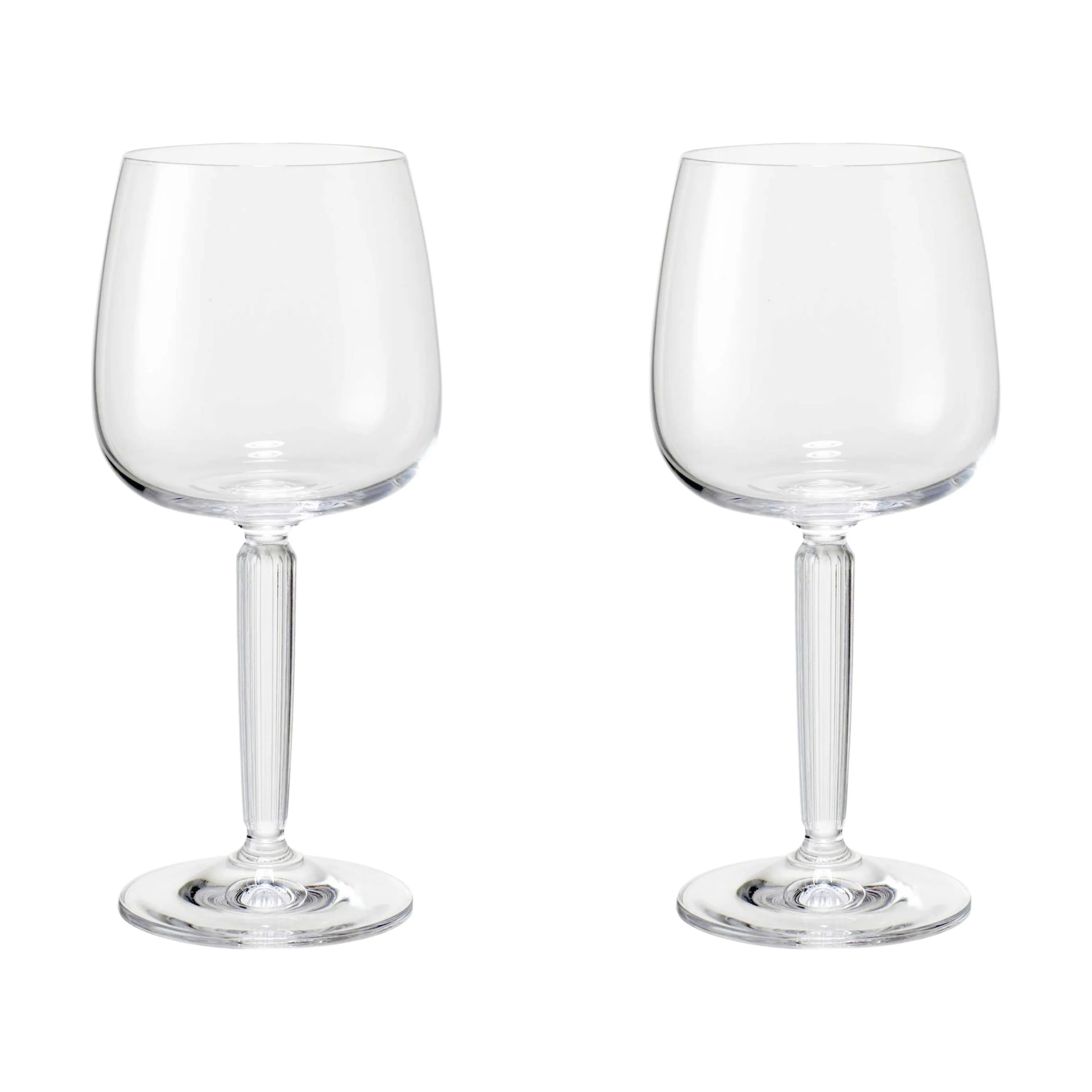 Kähler Hvidvinsglas Hammershøi Hvidvinsglas - 2 stk. i Klar, 1
