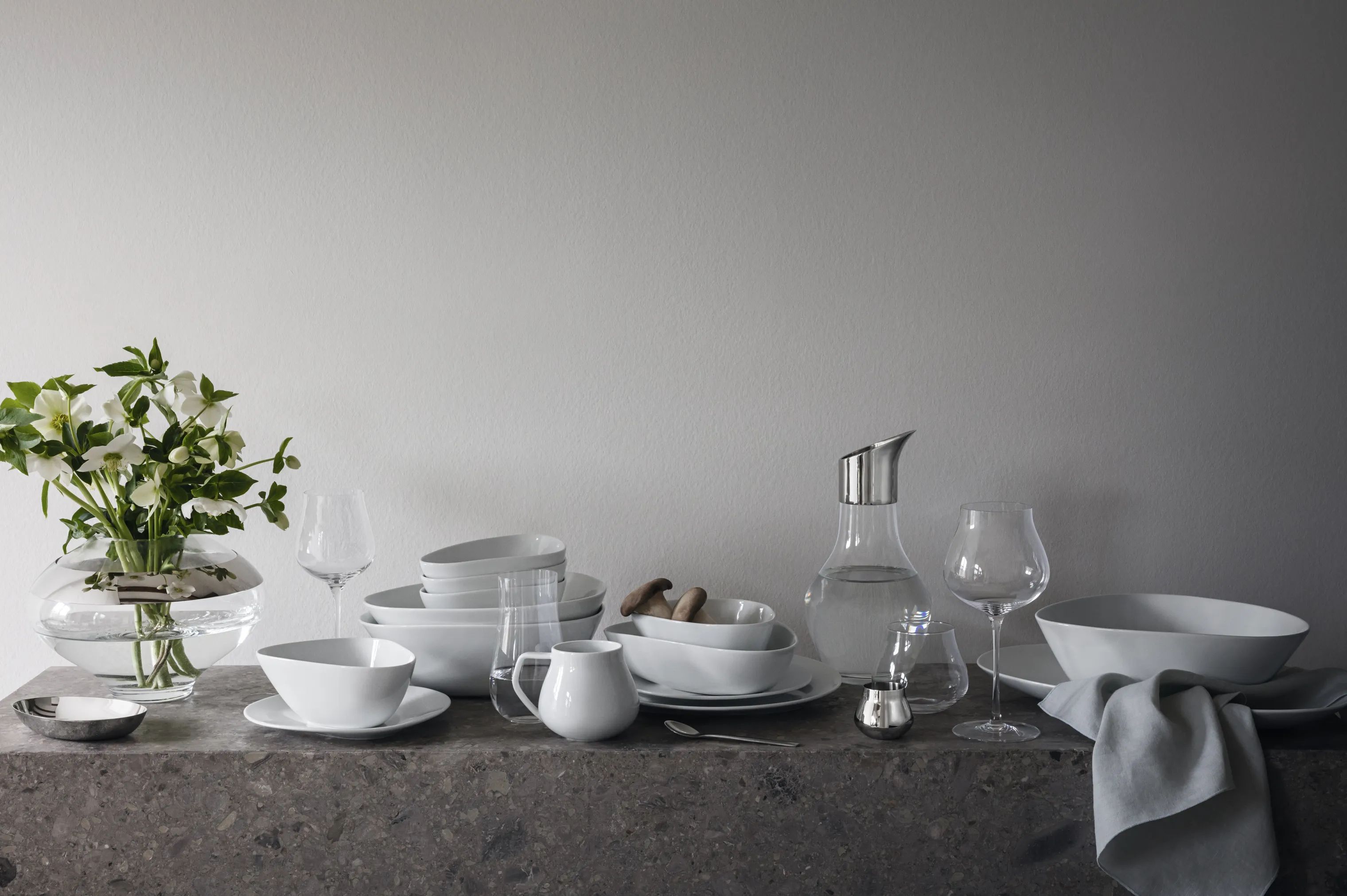 Georg Jensen Serveringskander Sky Kande i Klar, 4