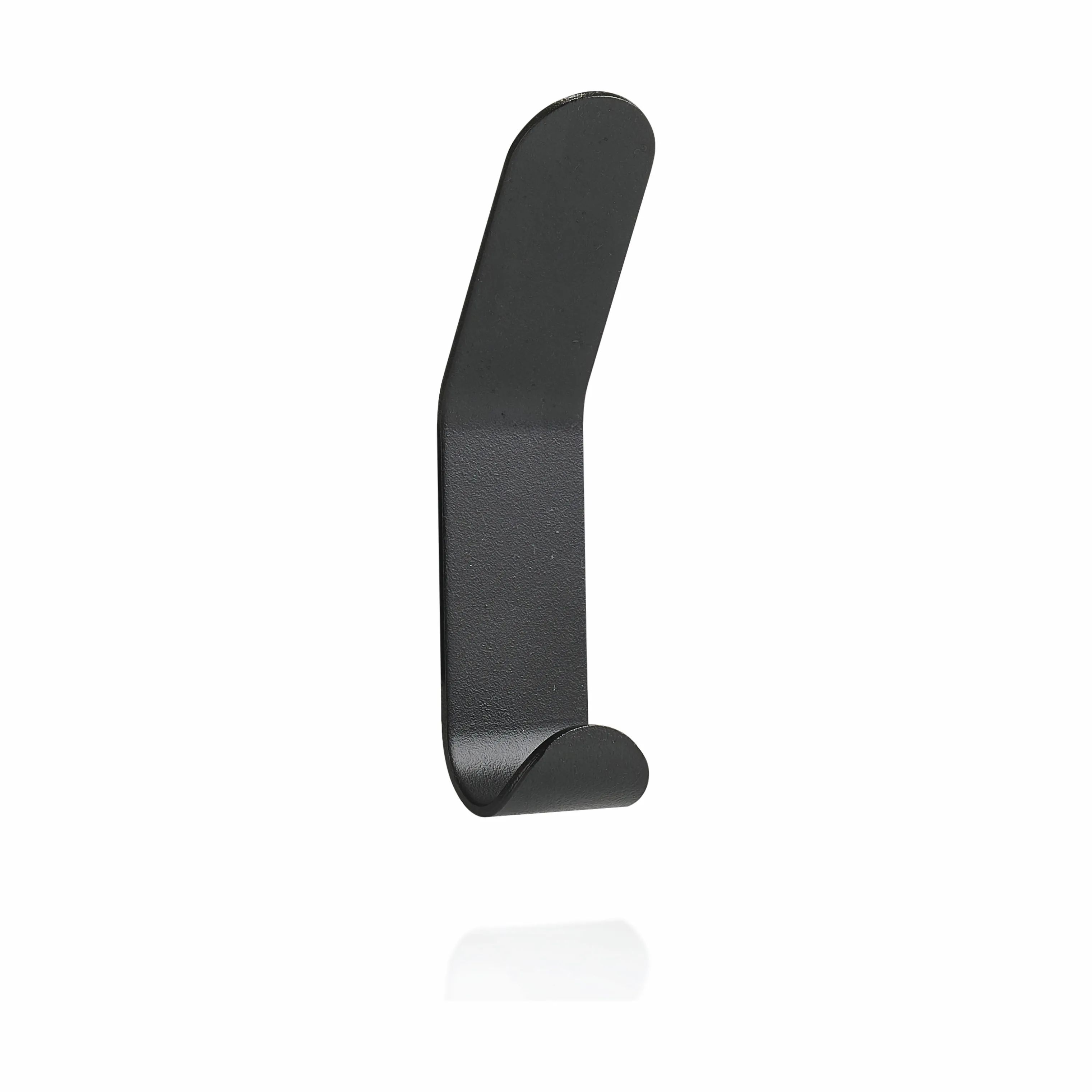 Zone Knager A-collection A-Double Hook Dobbeltknage i Black, 11 cm, 1