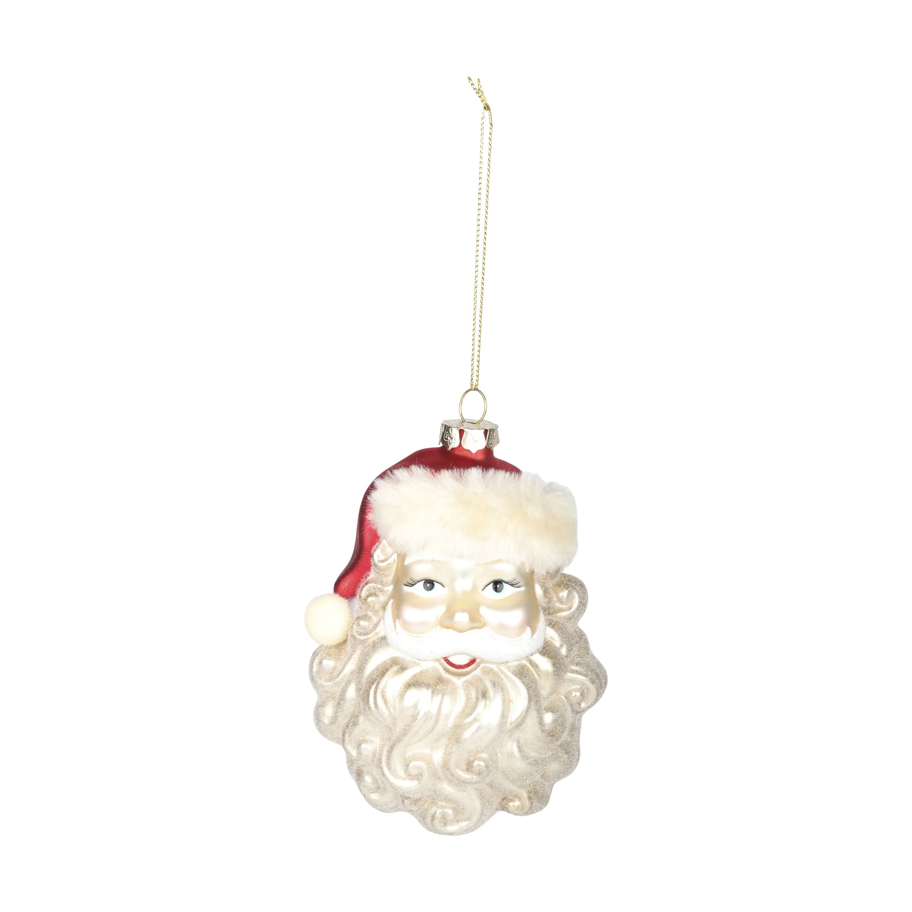 Casa Christmas Julekugler Julekugle - Julemand i Hvid, 1