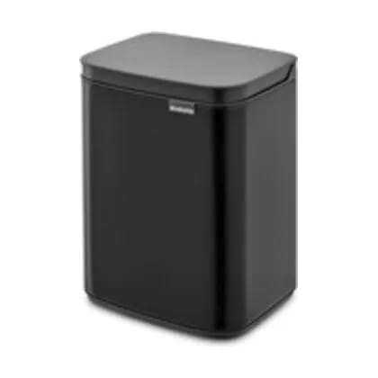 Brabantia Spande uden pedal BO Affaldsspand i Matt black , 4 L, 5