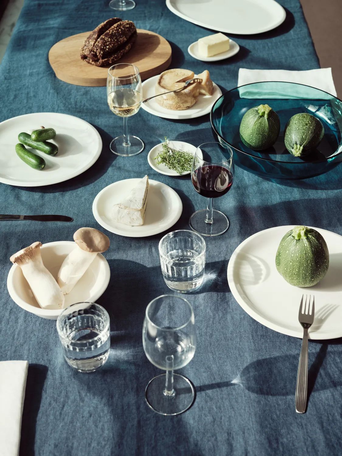 Iittala Serveringsskåle Raami Serveringsskål i Havblå, 3