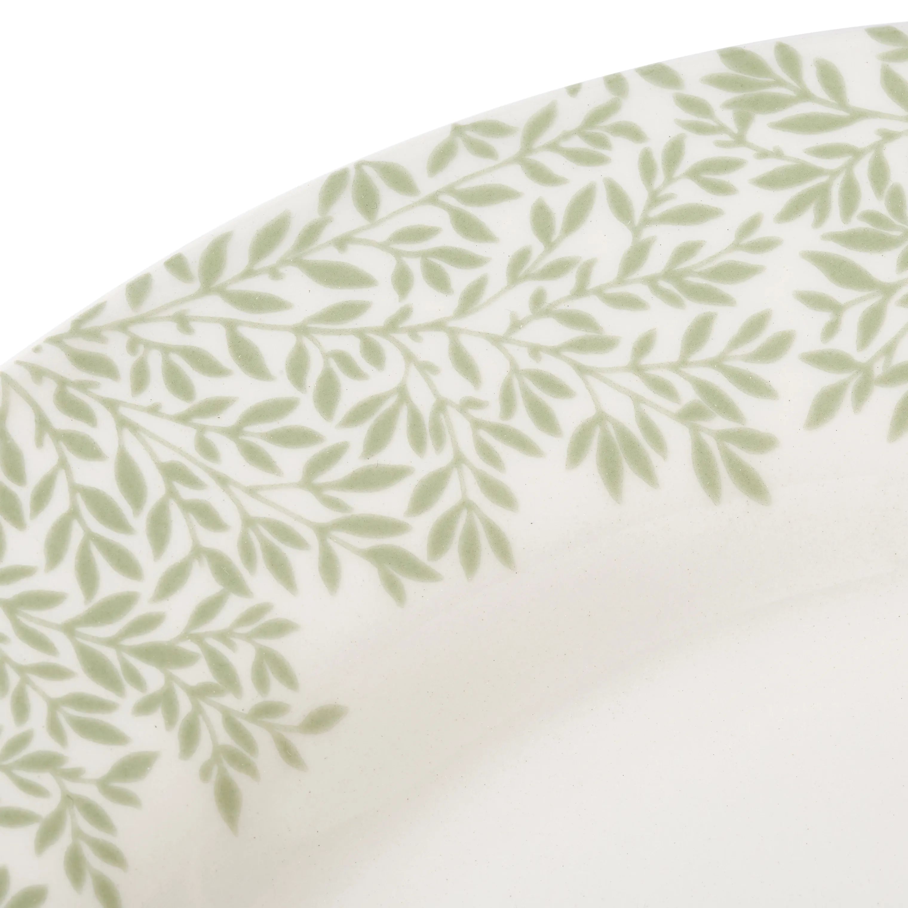Spode Middagstallerkener Morris & Co Middagstallerken i Hvid/Grøn, 2