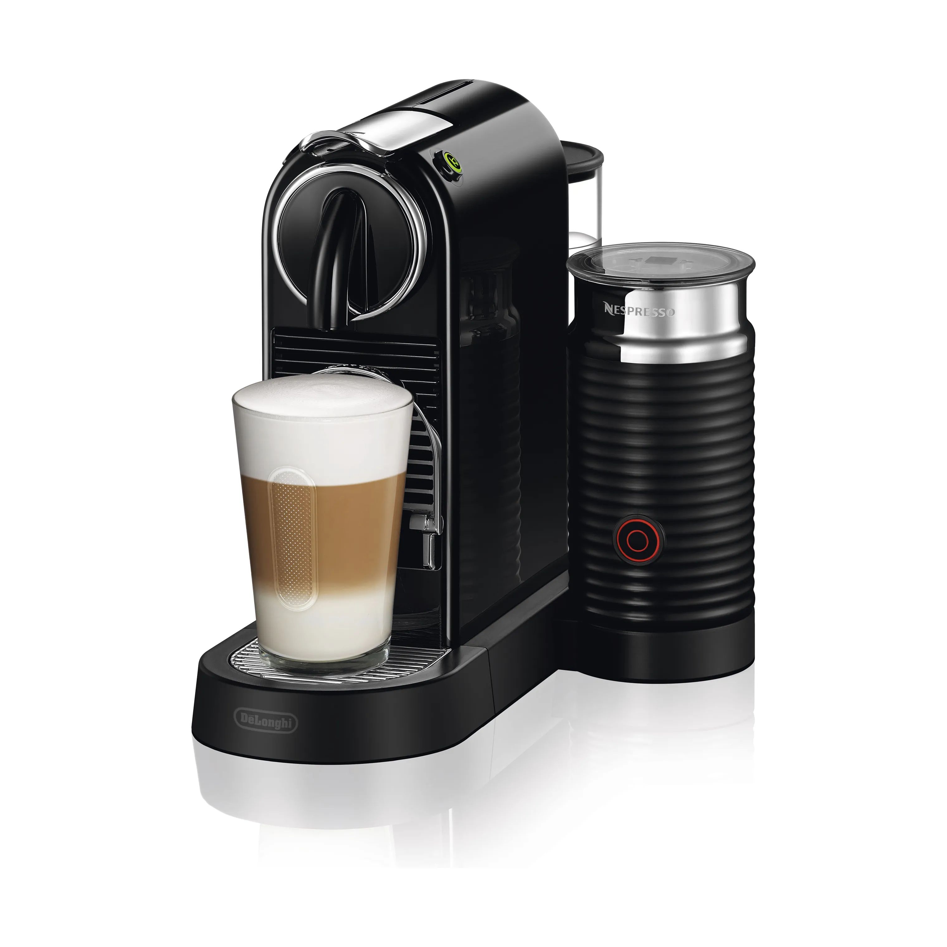 Nespresso kapselmaskiner Vertuo Next CitiZ&Milk Kapsel Kaffemaskine i Sort, 1