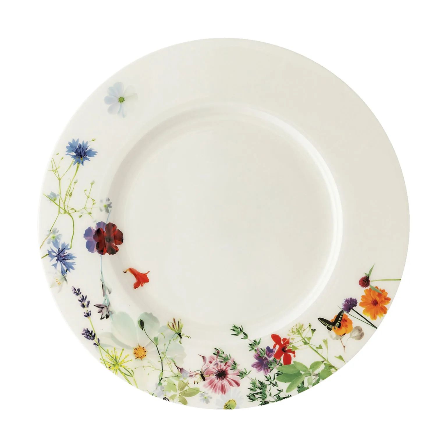 Rosenthal Kagetallerkener Brillance Grand Air Grand Air Rim Middagstallerken i Multifarvet 3, 28 cm, 1