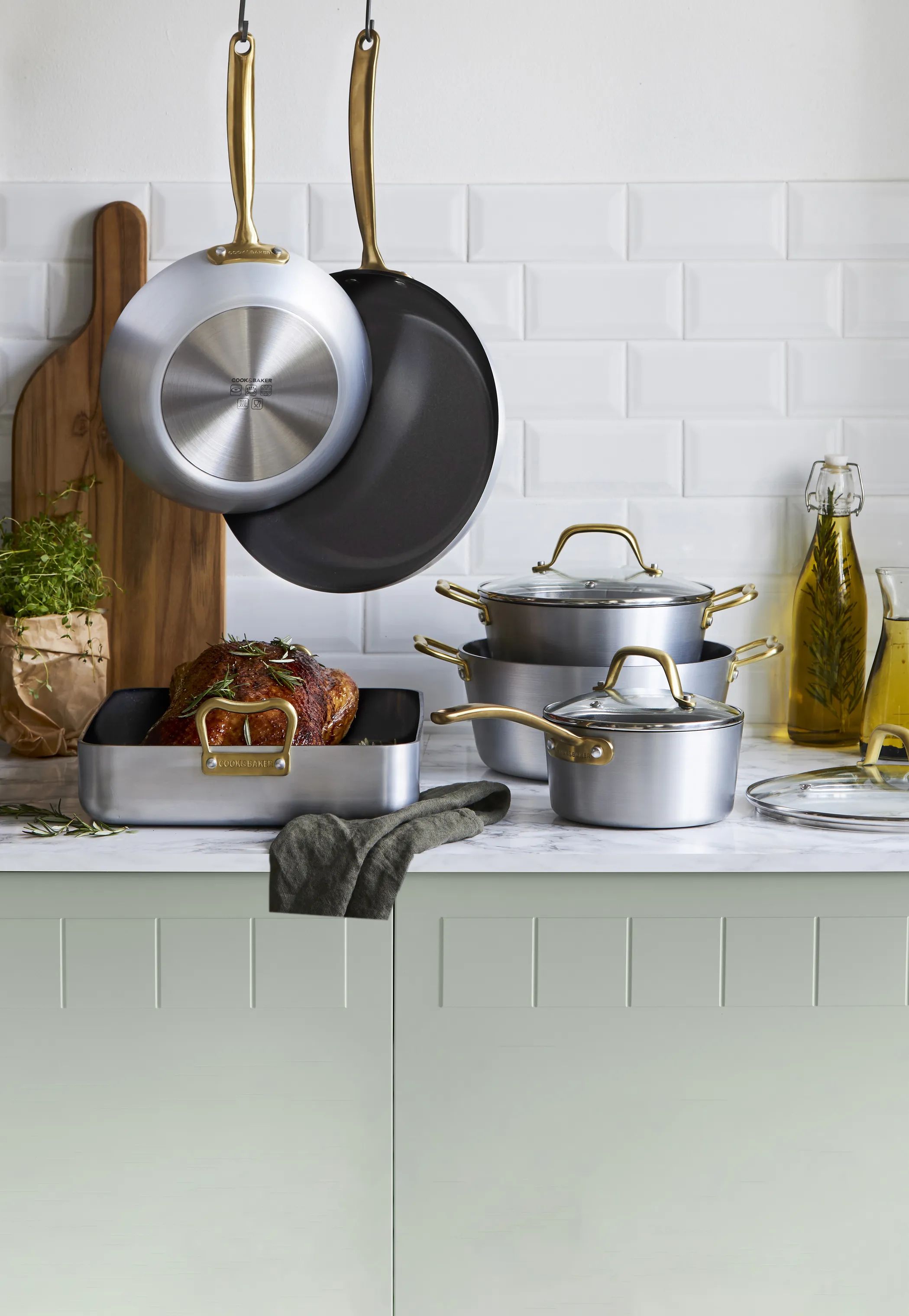 Cook & Baker Gryder Premium Gryde i 2.3 L, 6