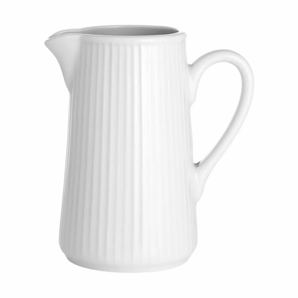 Pillivuyt Mælke- og flødekander Plissé Kande i 35 cl, 1