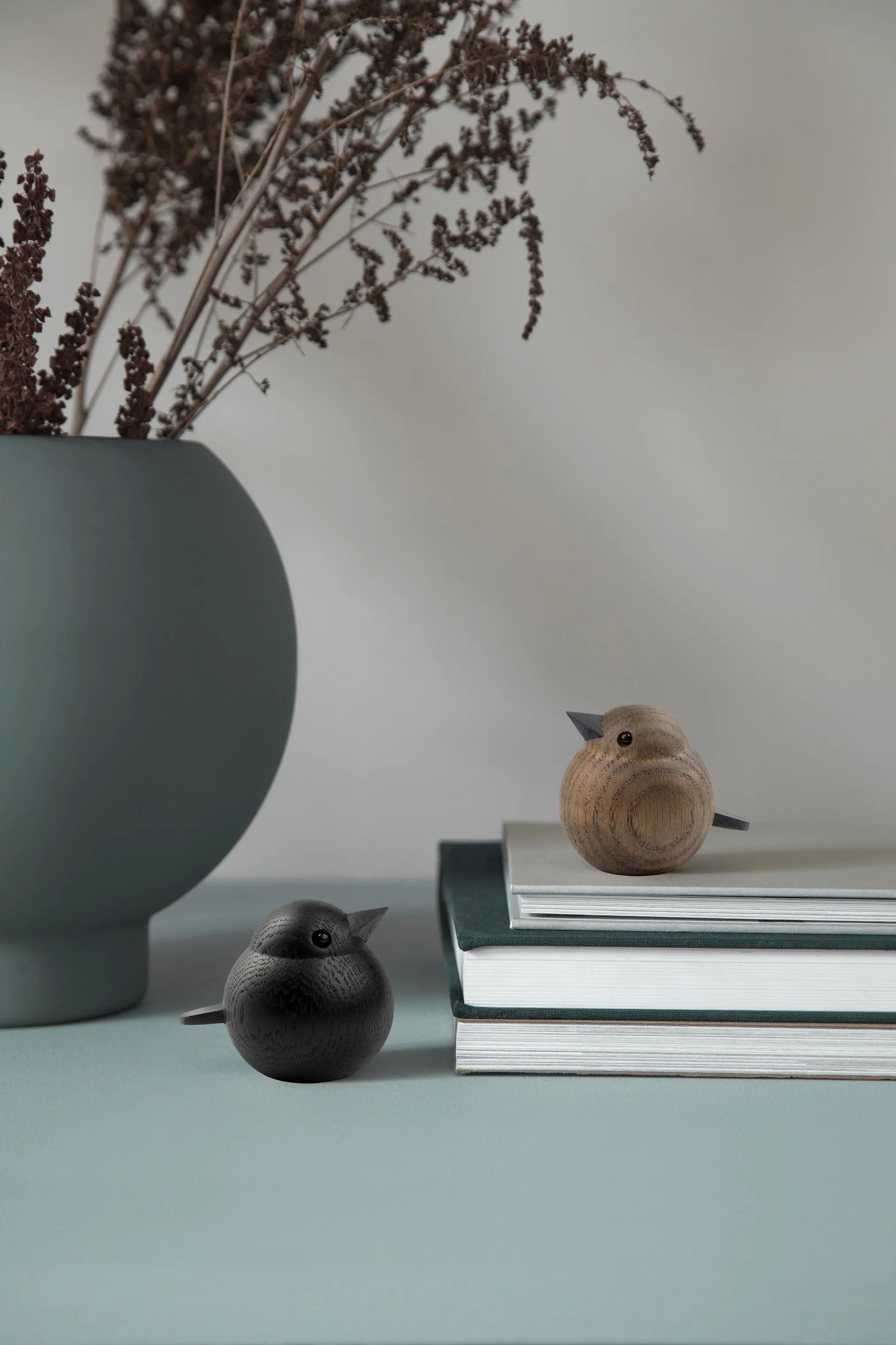 Novoform Dyrefigurer Figur - Minispurv i Sortbejdset, 2