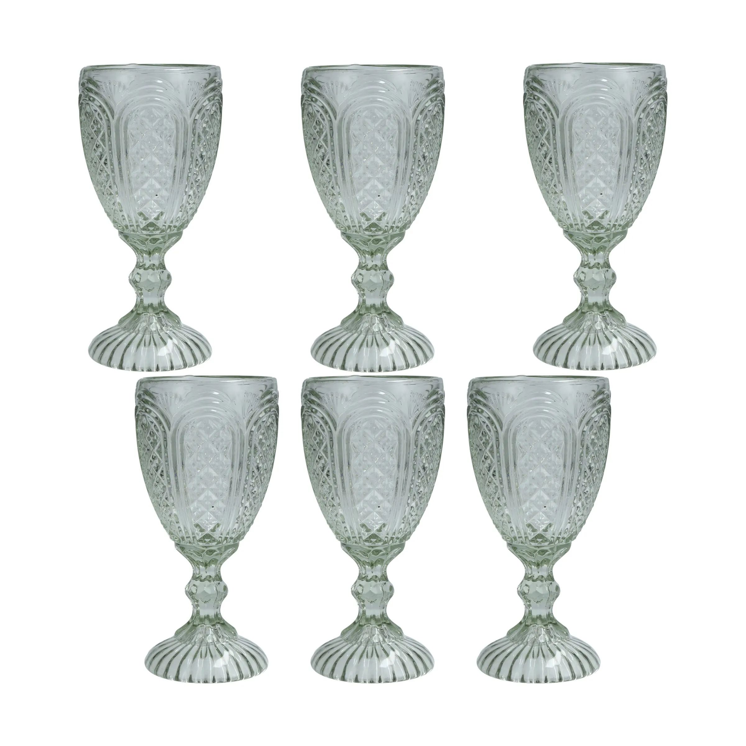 Fortessa Hvidvinsglas Carousel Vinglas - 6 stk. i Grøn, 1