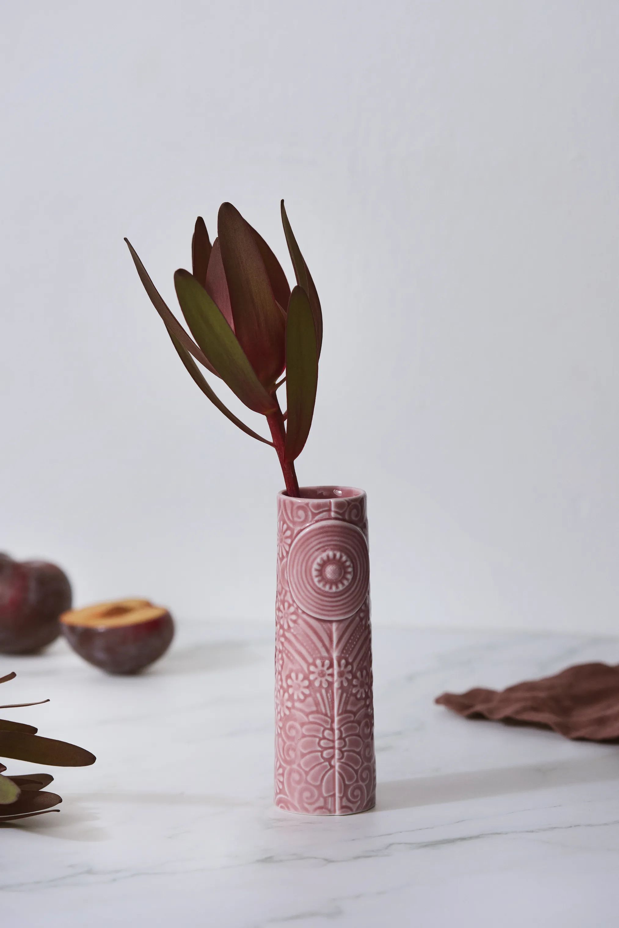 Dottir Vaser Pipanella Flower Vase i Blush, 12,5 cm, 2