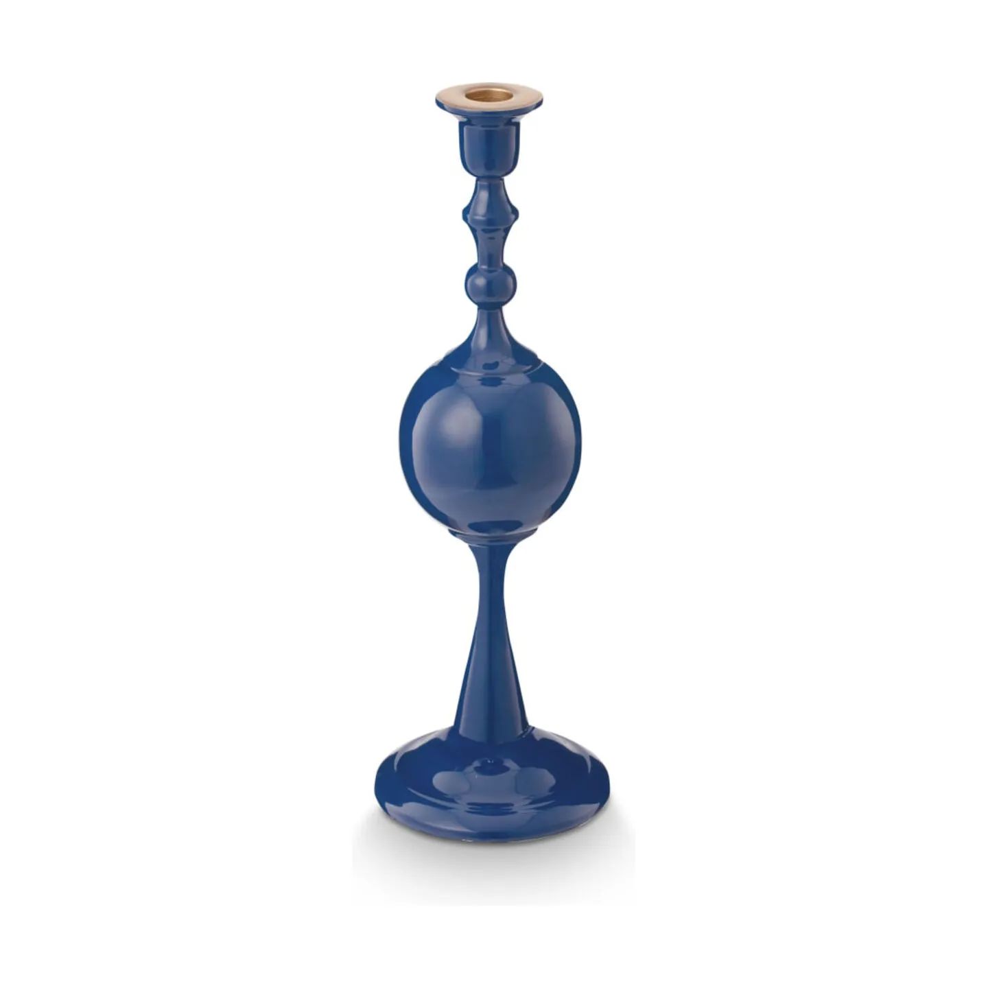 PIP Studio Kronelysestage Love Birds Lysestage i Navy , 37 cm, 1