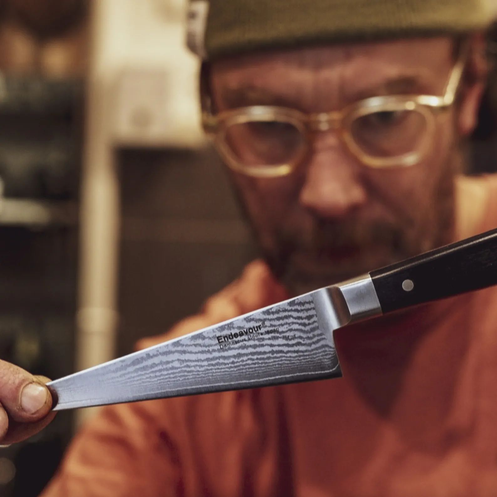 Endeavour Kokkeknive Honesuki Kniv i Sort, 3