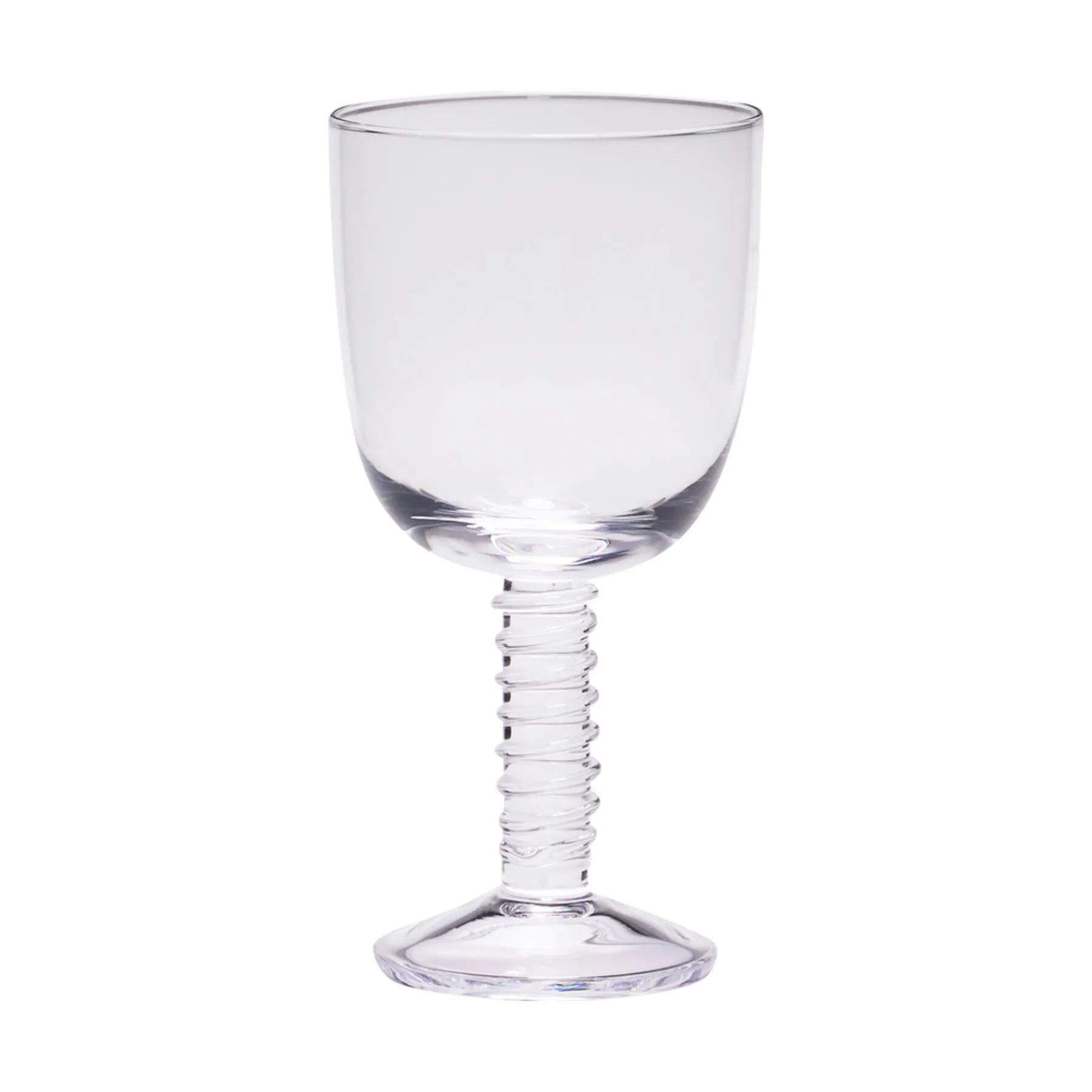 Hübsch Hvidvinsglas Clink Hvidvinsglas - 6 stk. i Klar, 4