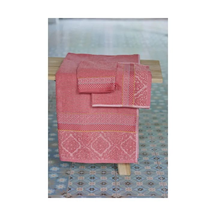 PIP Studio Håndklæder Soft Zellige Håndklæde i Rød, B30 x L50 cm, 2