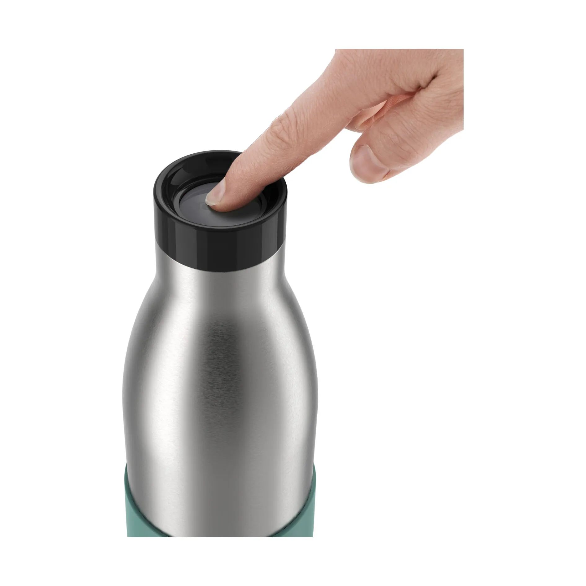 Tefal Termoflasker Bludrop Sleeve Termoflaske i Stål / Grøn, 4
