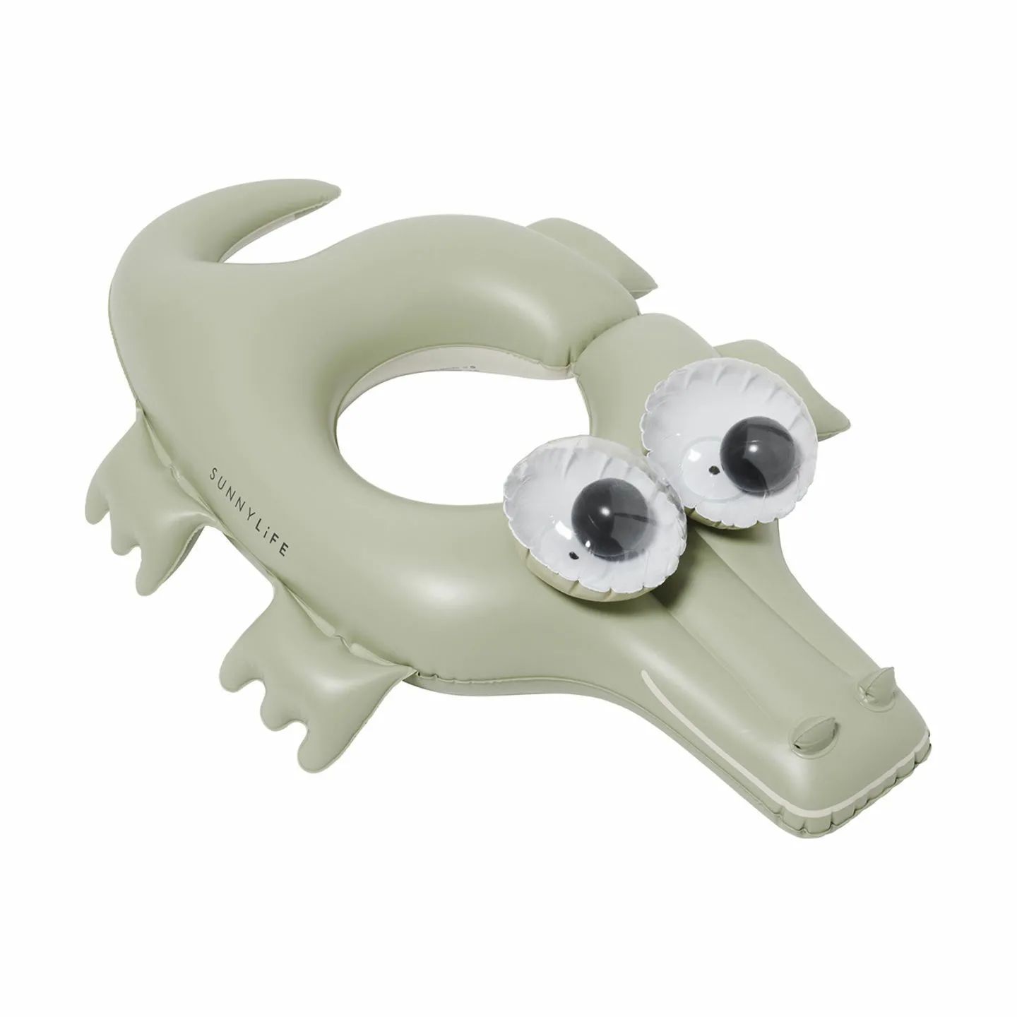 Sunnylife Badeudstyr Badering - Cookie The Croc i Grøn, 1