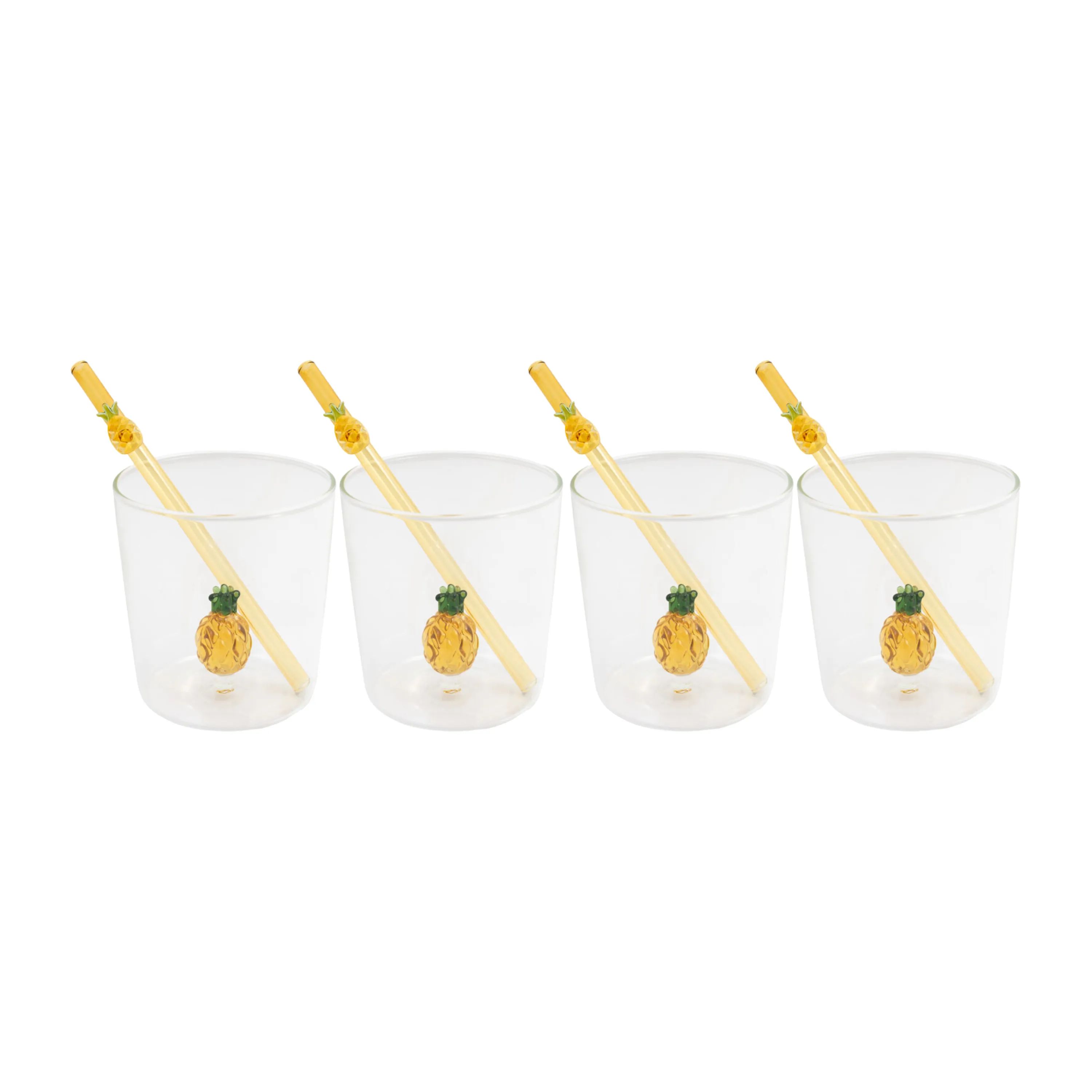Point Virgule Vandglas Vandglas - 4 stk. i Ananas, 1