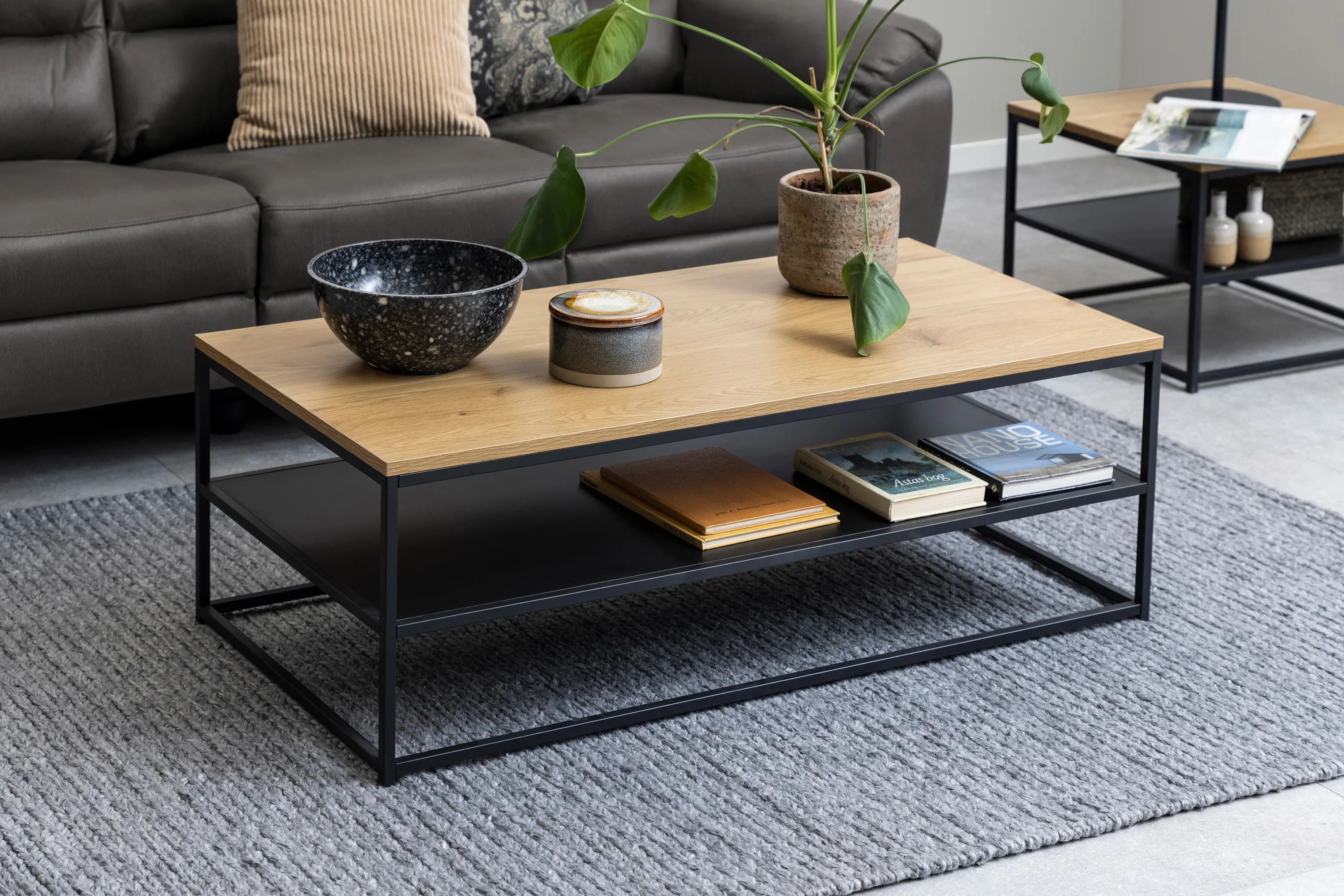 CASA Living Sofaborde Gila Sofabord i H42 x L120 cm, 2