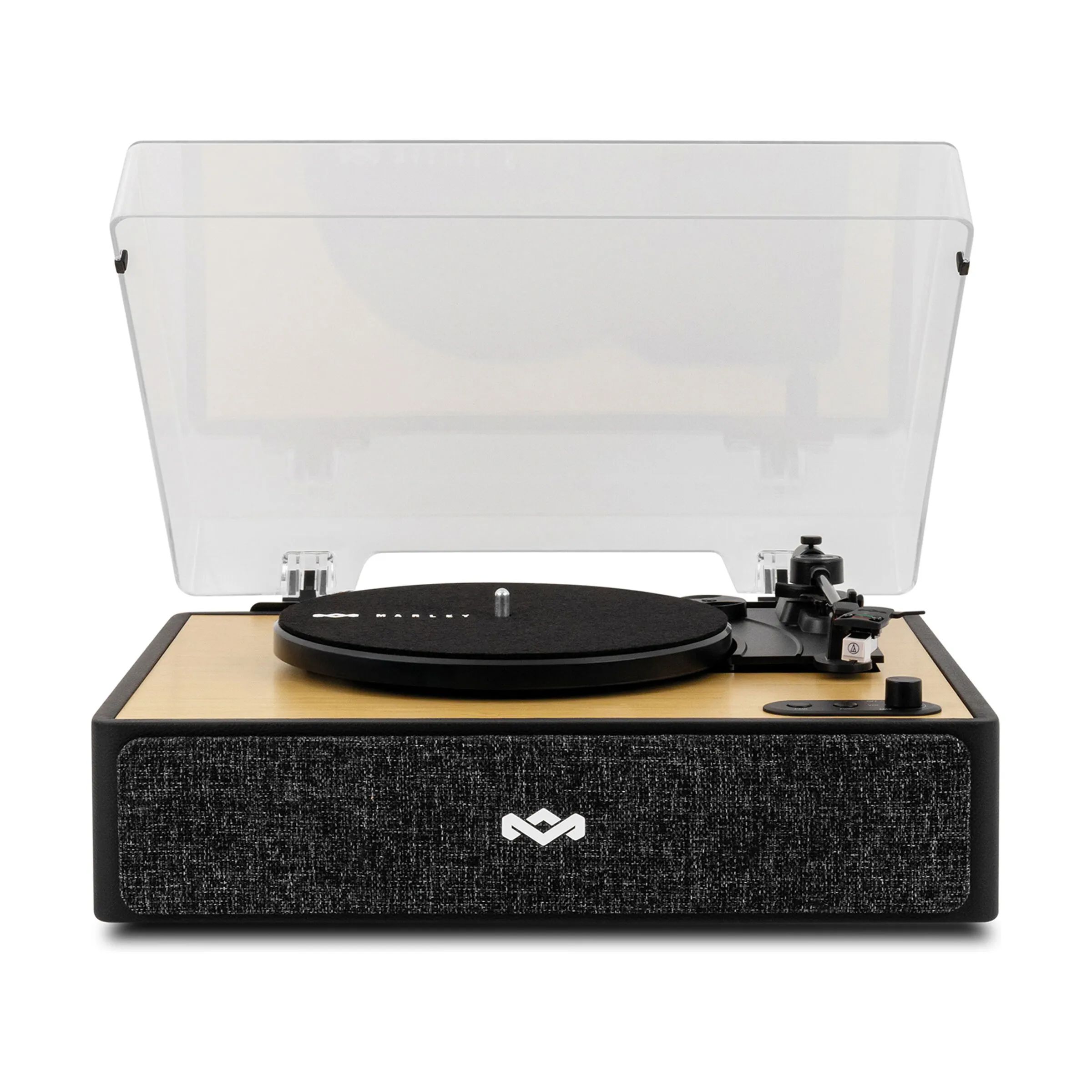 Marley Højtalere Rise Up Pladespiller i Signature Black, 1