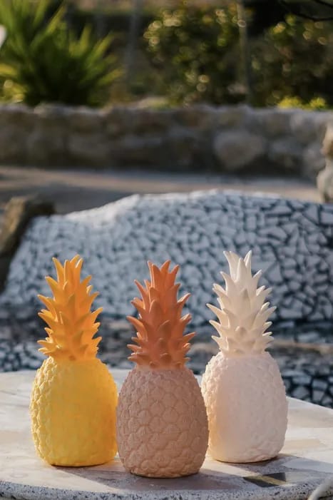 Goodnight Light LED-lamper Piñacolada Lampe - Ananas i Blush, 2