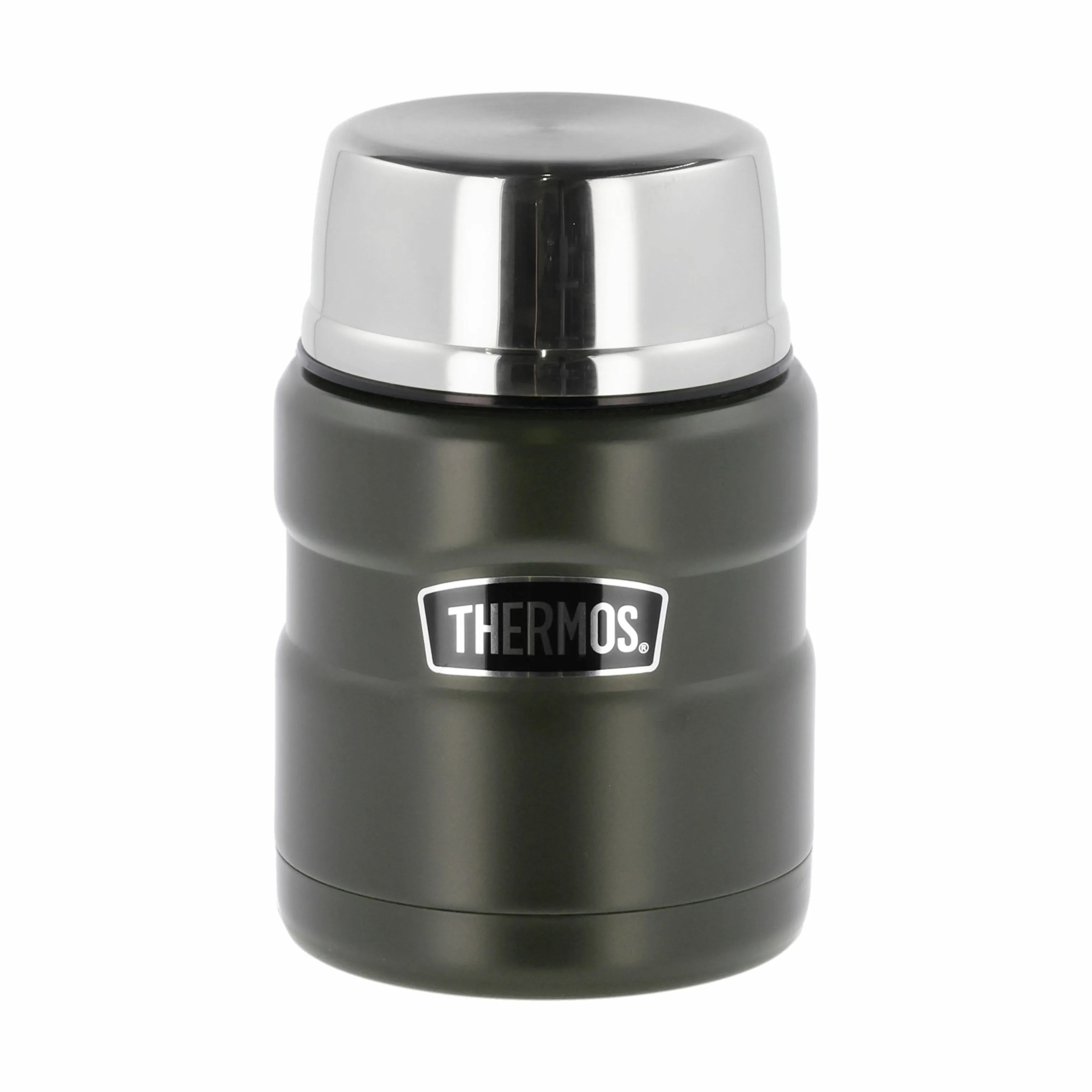 Thermos Termoflasker King Madtermoflaske i army, 470 ml, 1