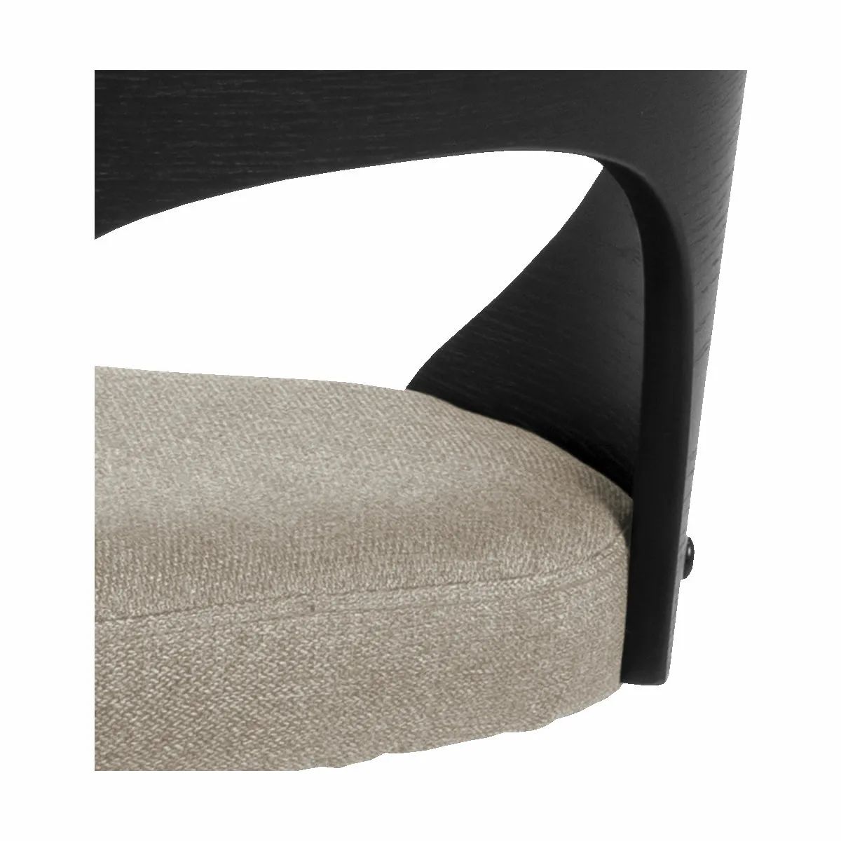 CASA Living Barstole Lucy Barstol - 2 stk. i sand/sort, 4