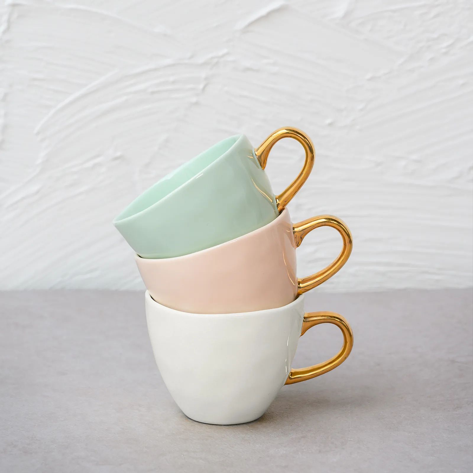 Urban Nature Culture Krus og kopper med hank Good Morning Kaffekop i Celadon, 3