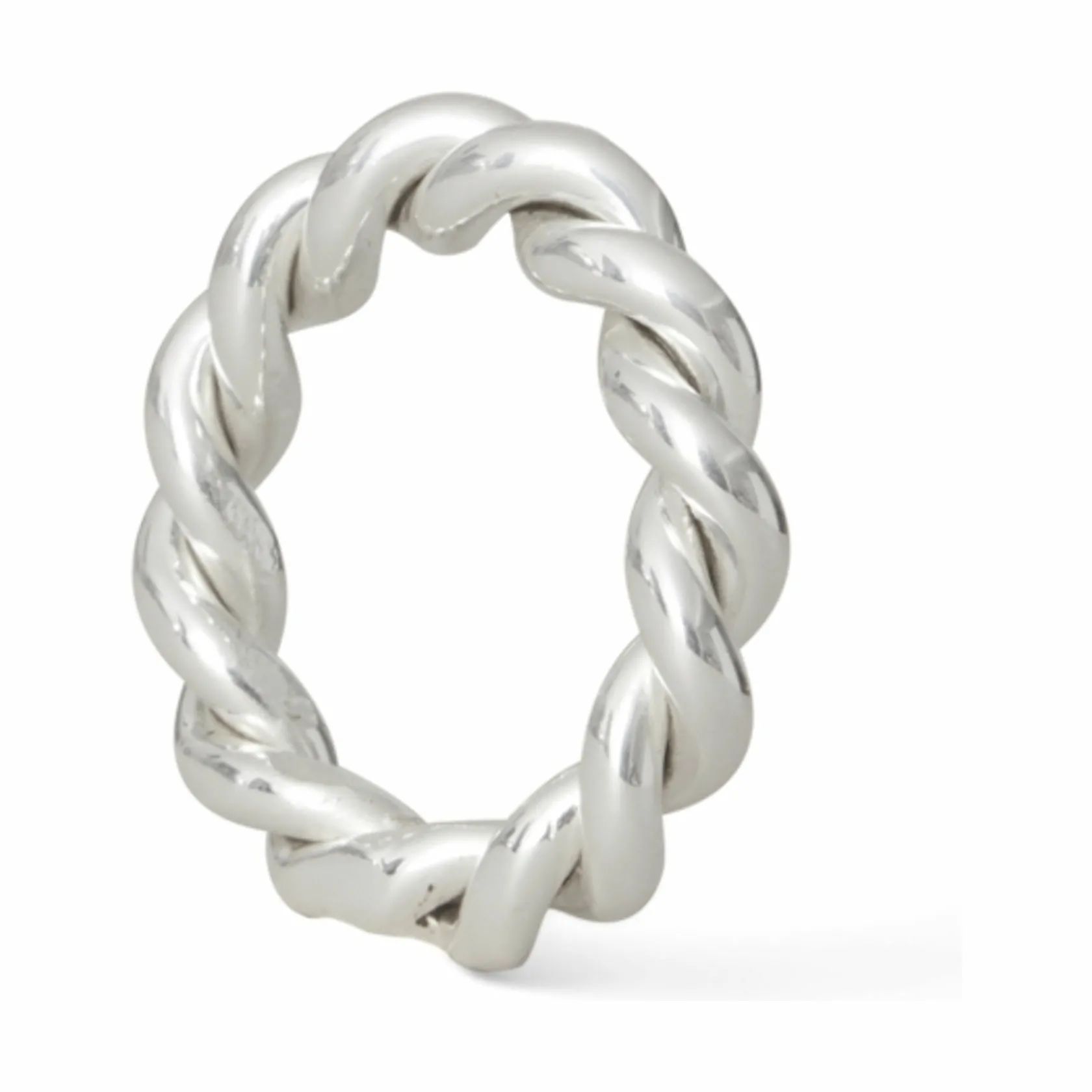 Lexington Servietringe og -holdere Holiday Collection 2023 Twisted Servietring i Sølvfarvet, 1