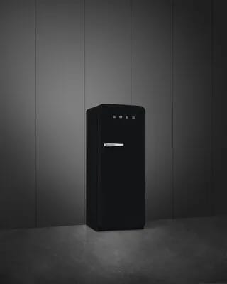 Smeg Køleskabe 50's Style Kølefryseskab i Mat sort, 3
