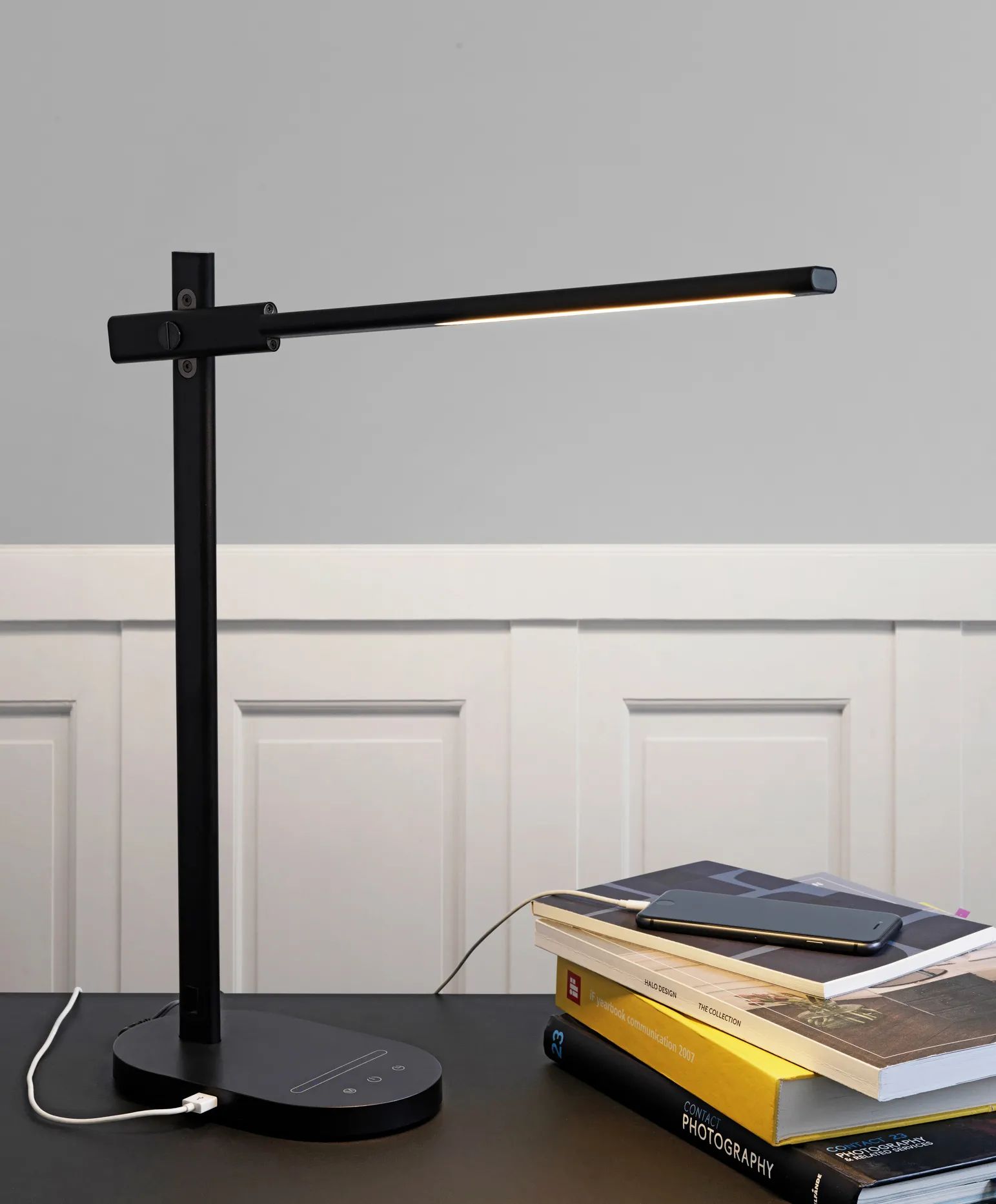 Halo Design Bordlamper Office Adjust Bordlampe i Sort, 2