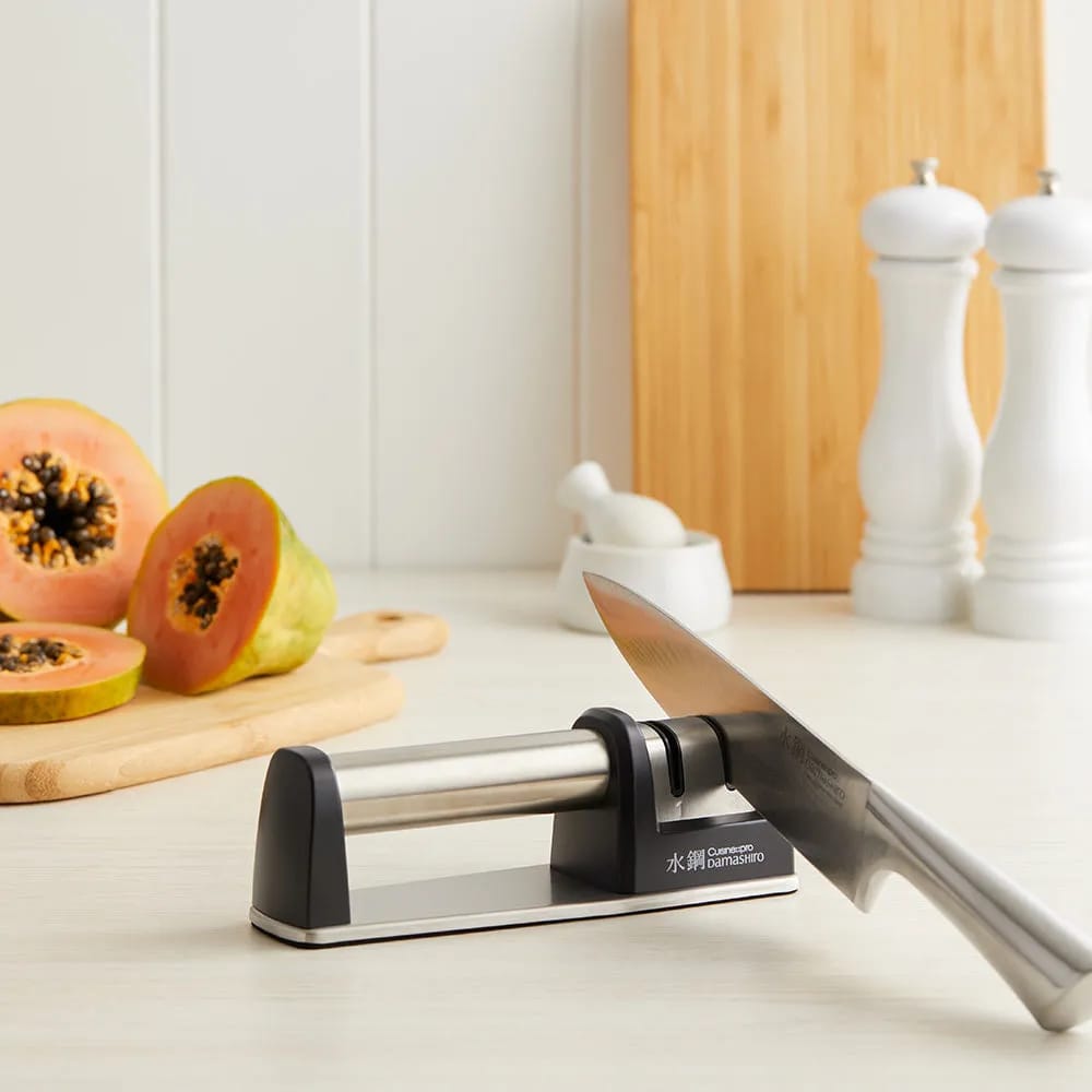 THE CUSTOM CHEF™ Knivslibere Cuisine::pro®
Damashiro® Cuisine::pro Damashiro® Knivsliber i Sølv/sort, 2