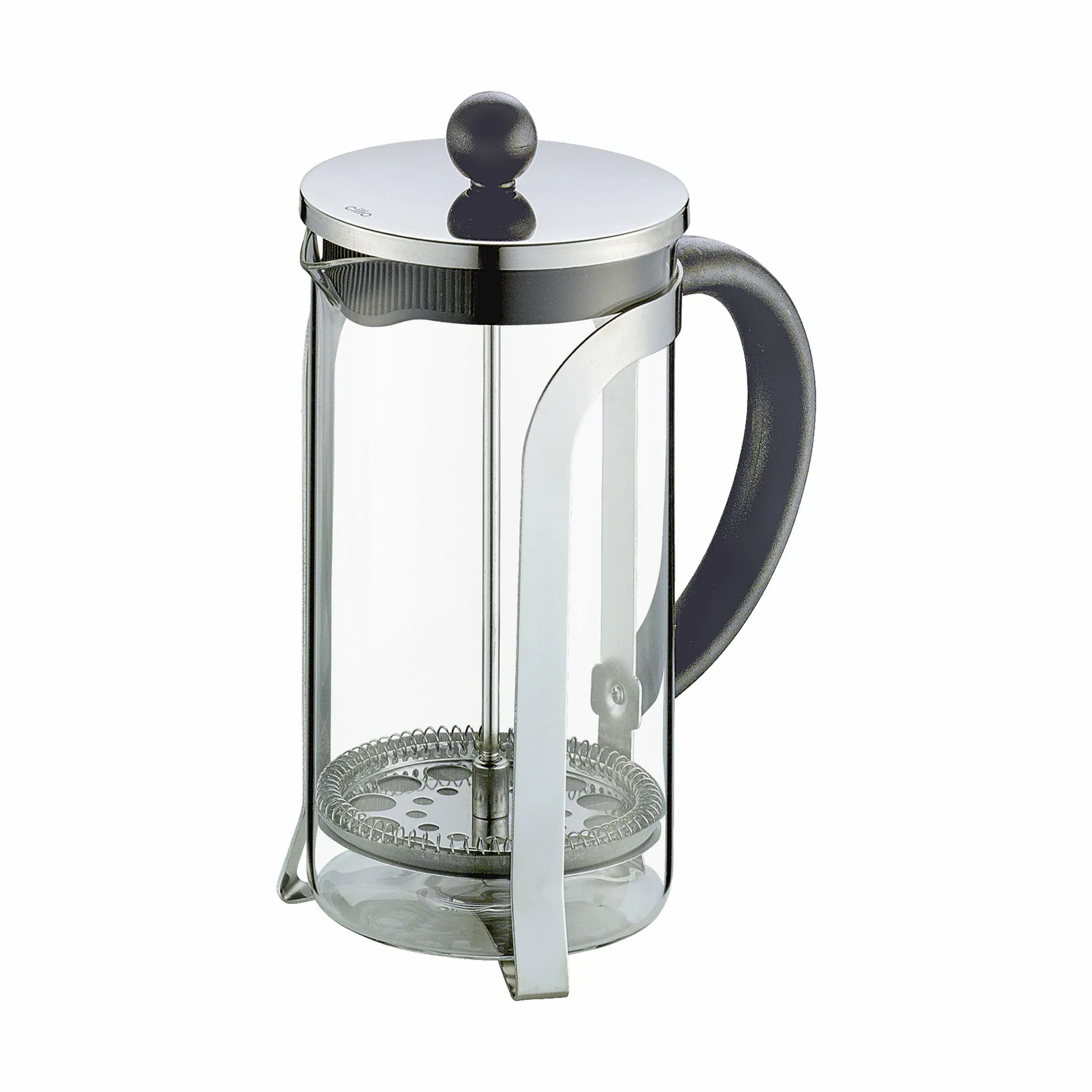 Cilio Stempelkander Cilio Kaffe Nadine Stempelkande i Sort/stål, 8 kopper, 1