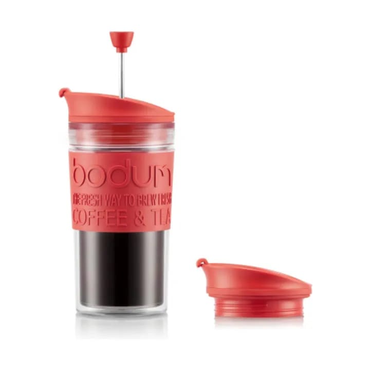 Bodum To go kopper Travel Mug To Go Krus m. Stempel i Rød, 1