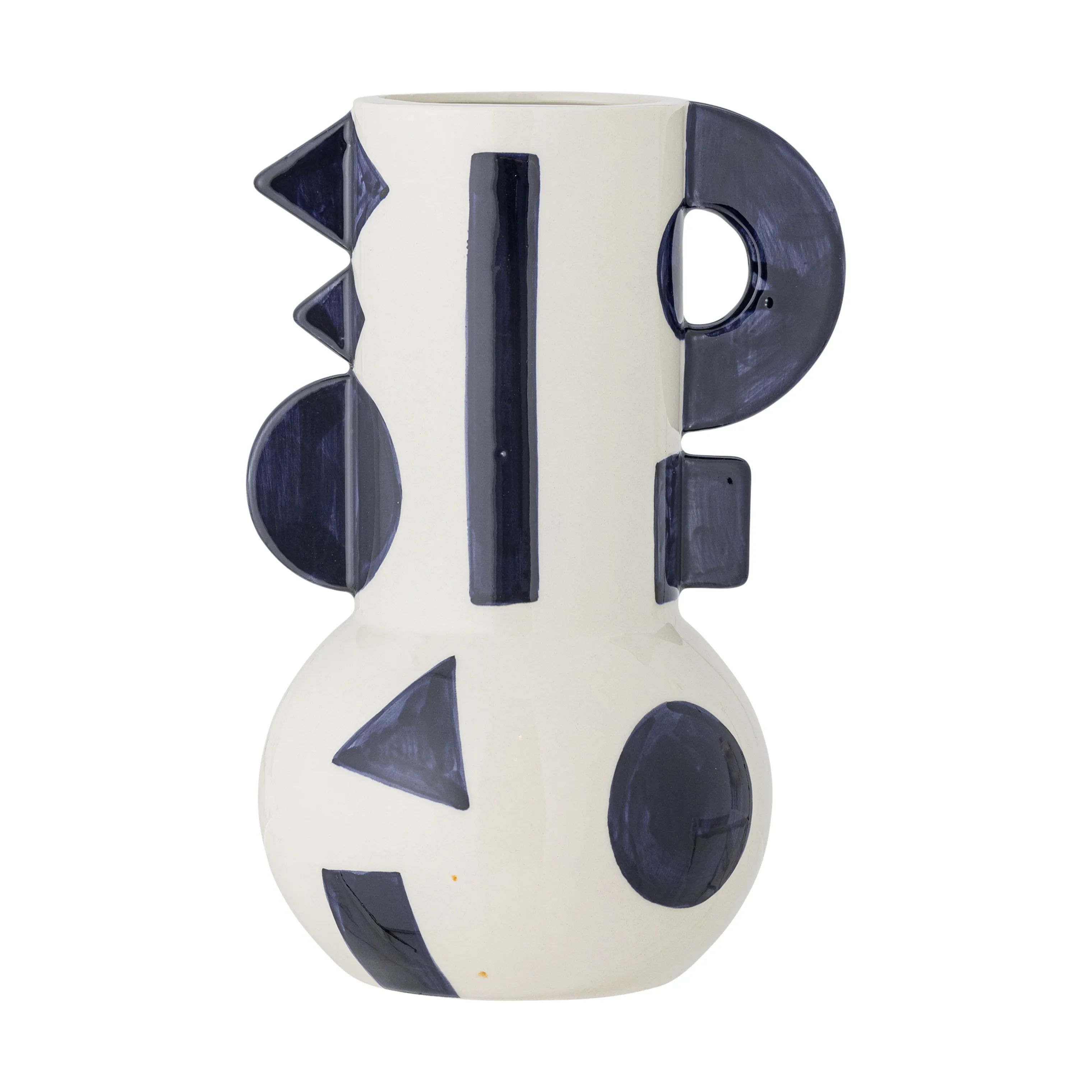 Bloomingville Vaser Graphica Vase i Blå, 1