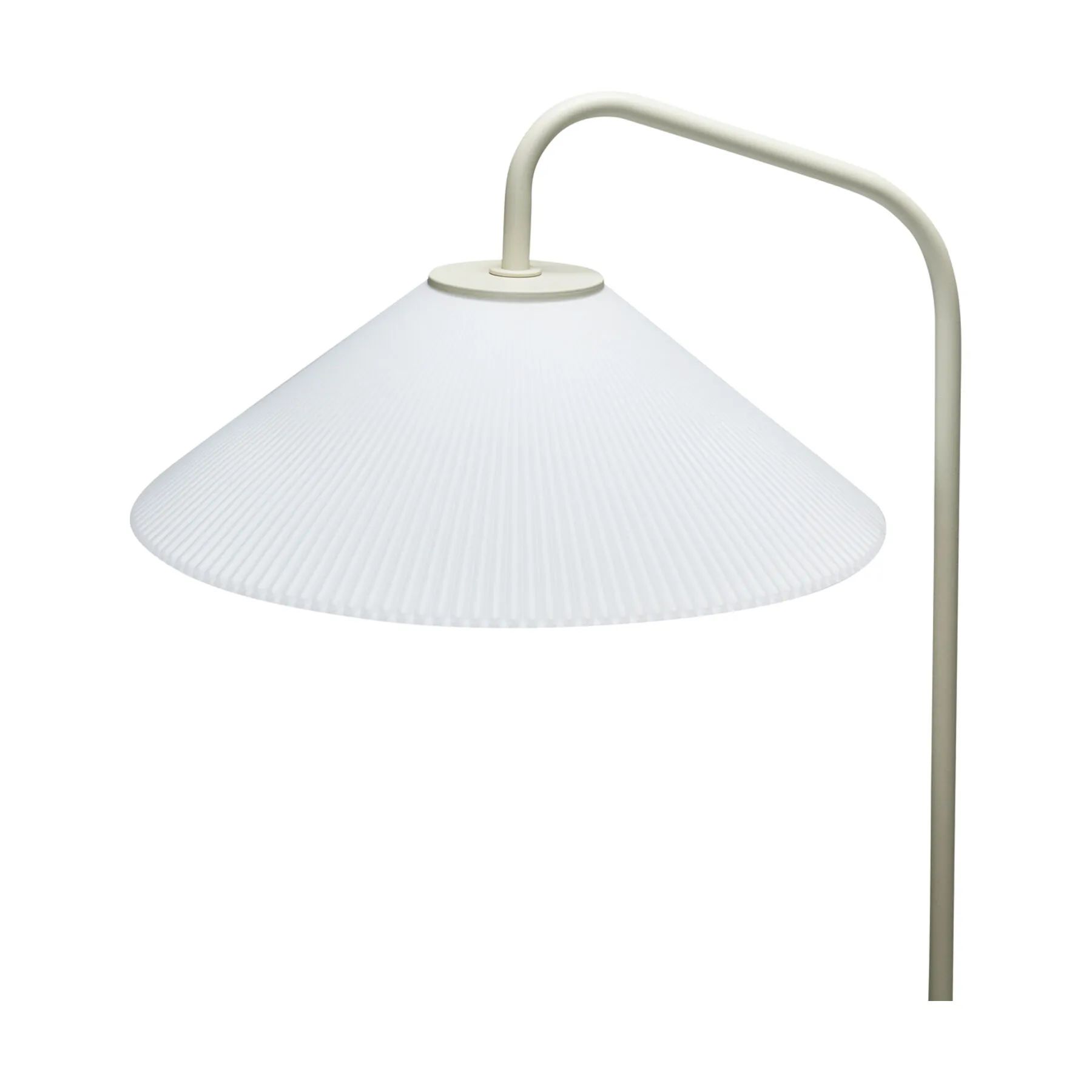 Hübsch Gulvlamper Solid Gulvlampe i Sand/Hvid, 4