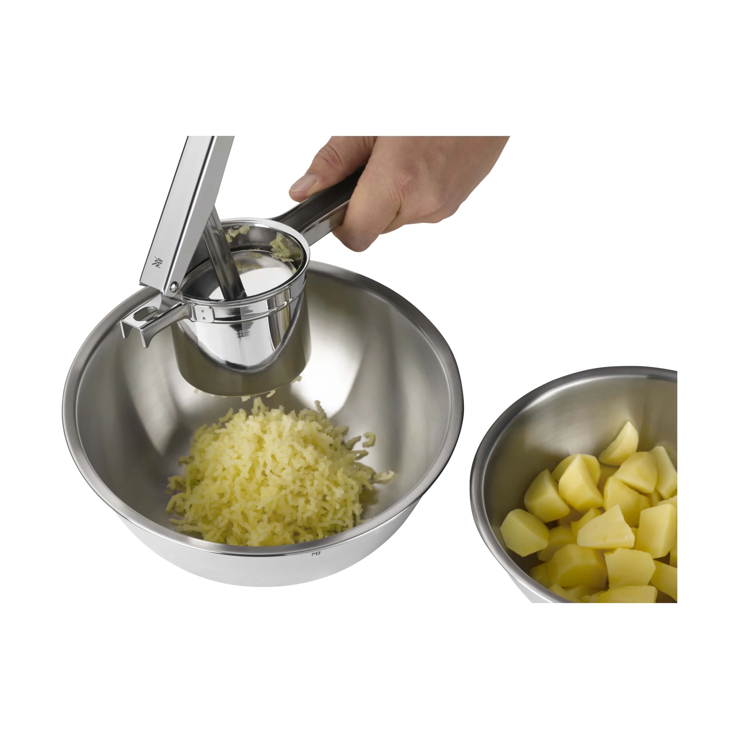WMF Kartoffelstampere Gourmet Kartoffelpresser i Sølvfarvet, 5