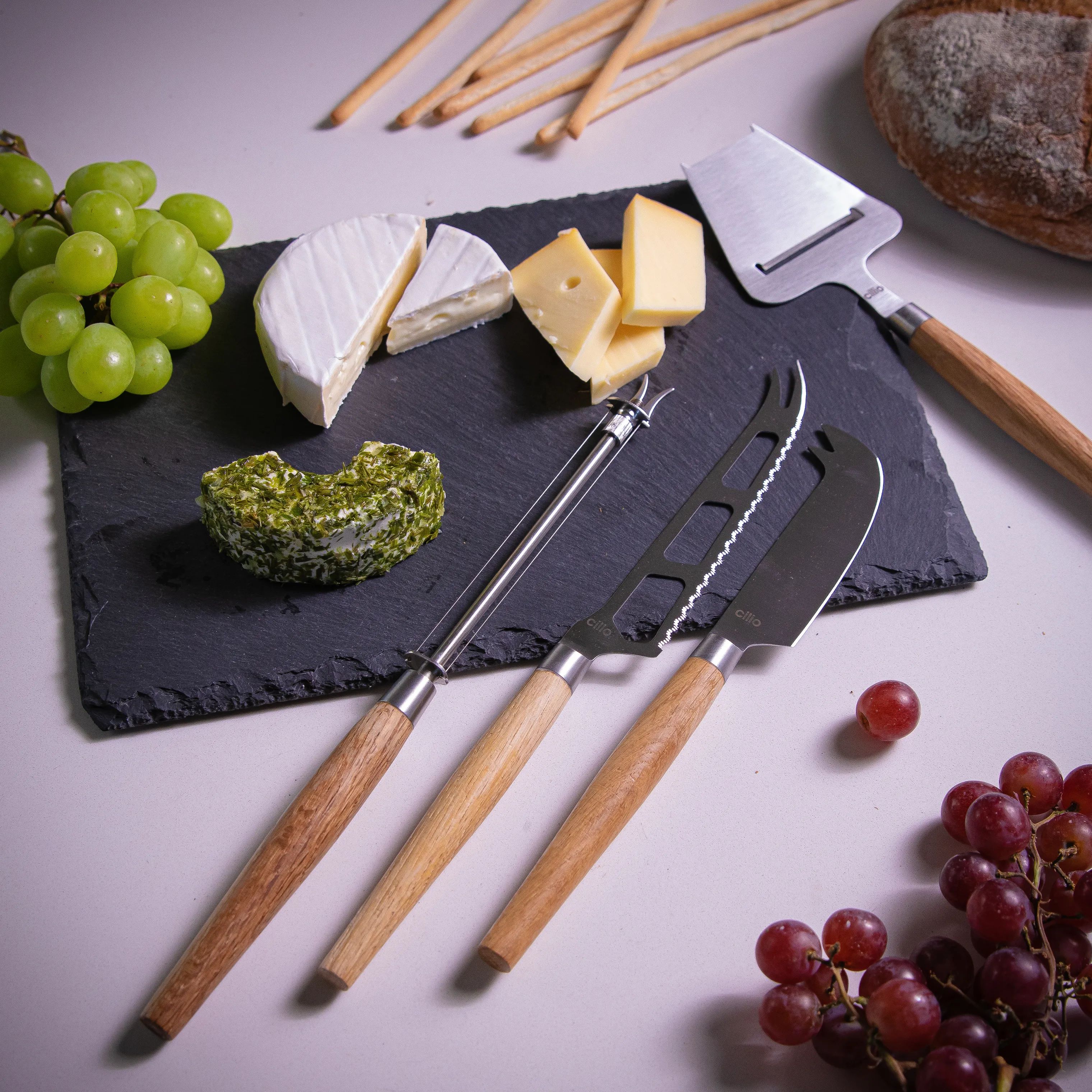 Cilio Osteknive Formaggio Ostekniv i Natur, 4