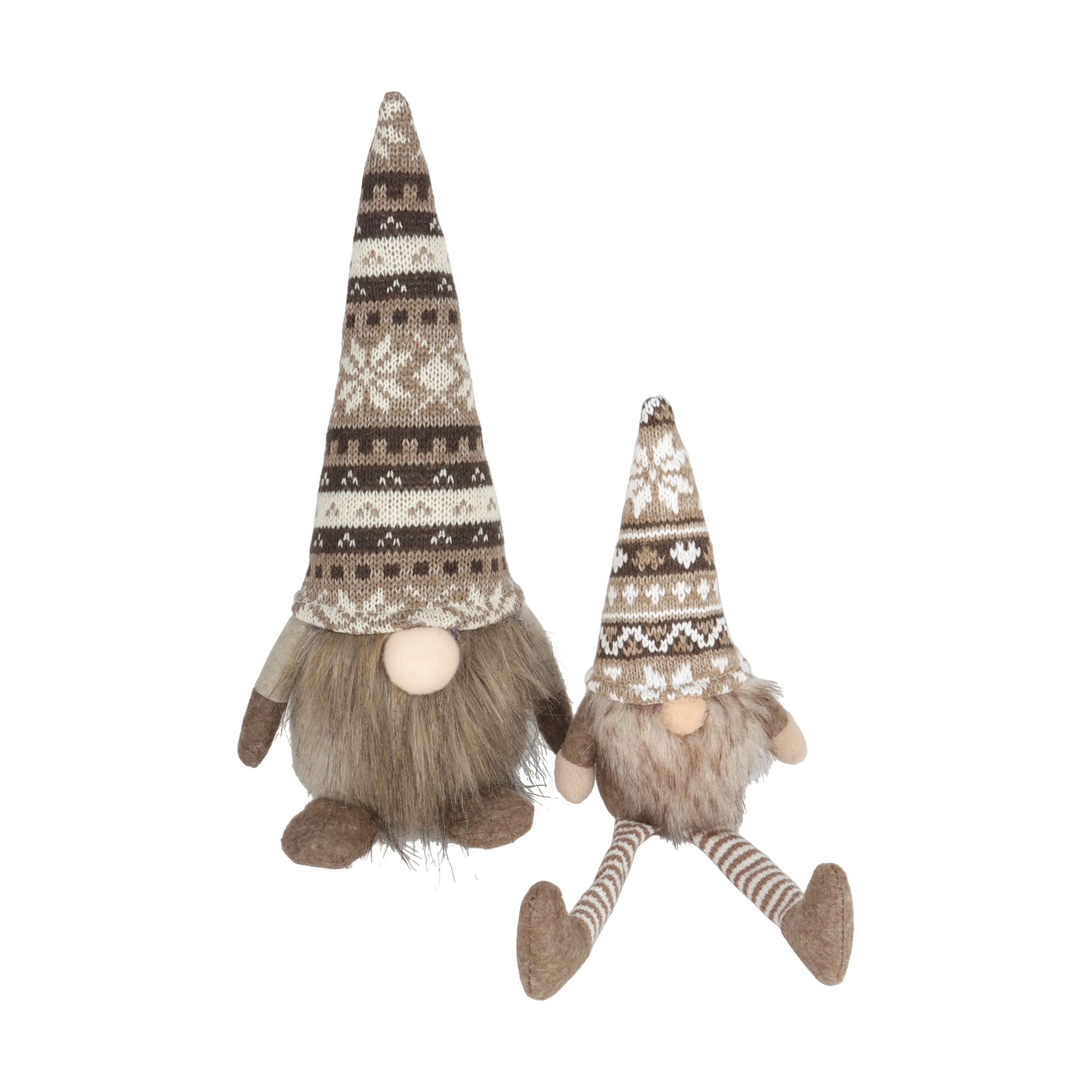 Casa Christmas Julefigurer Nisse i Brun/grå, 2